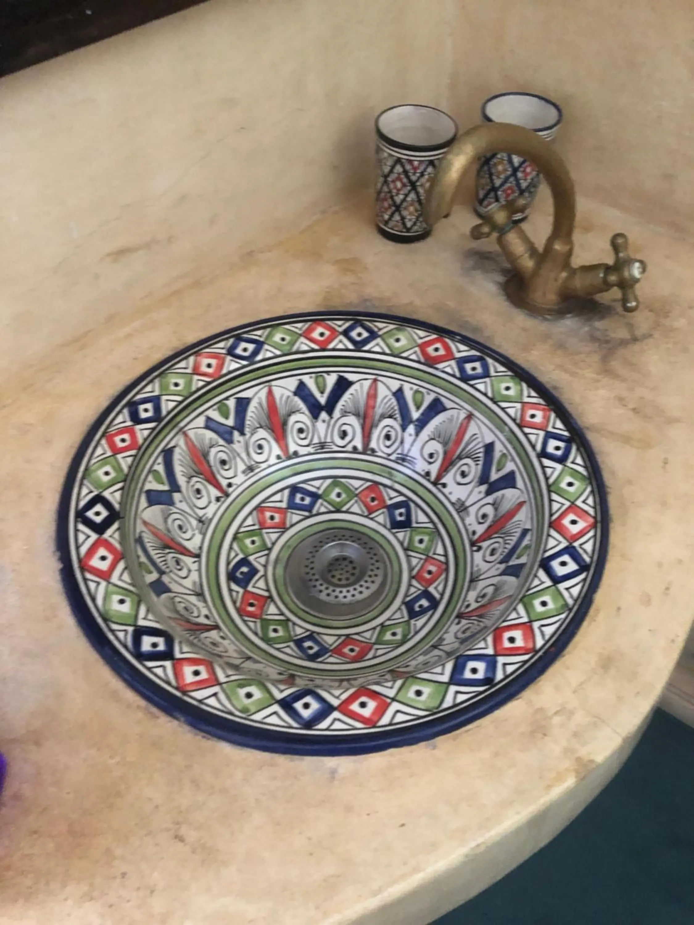 Bathroom in Riad Gloria