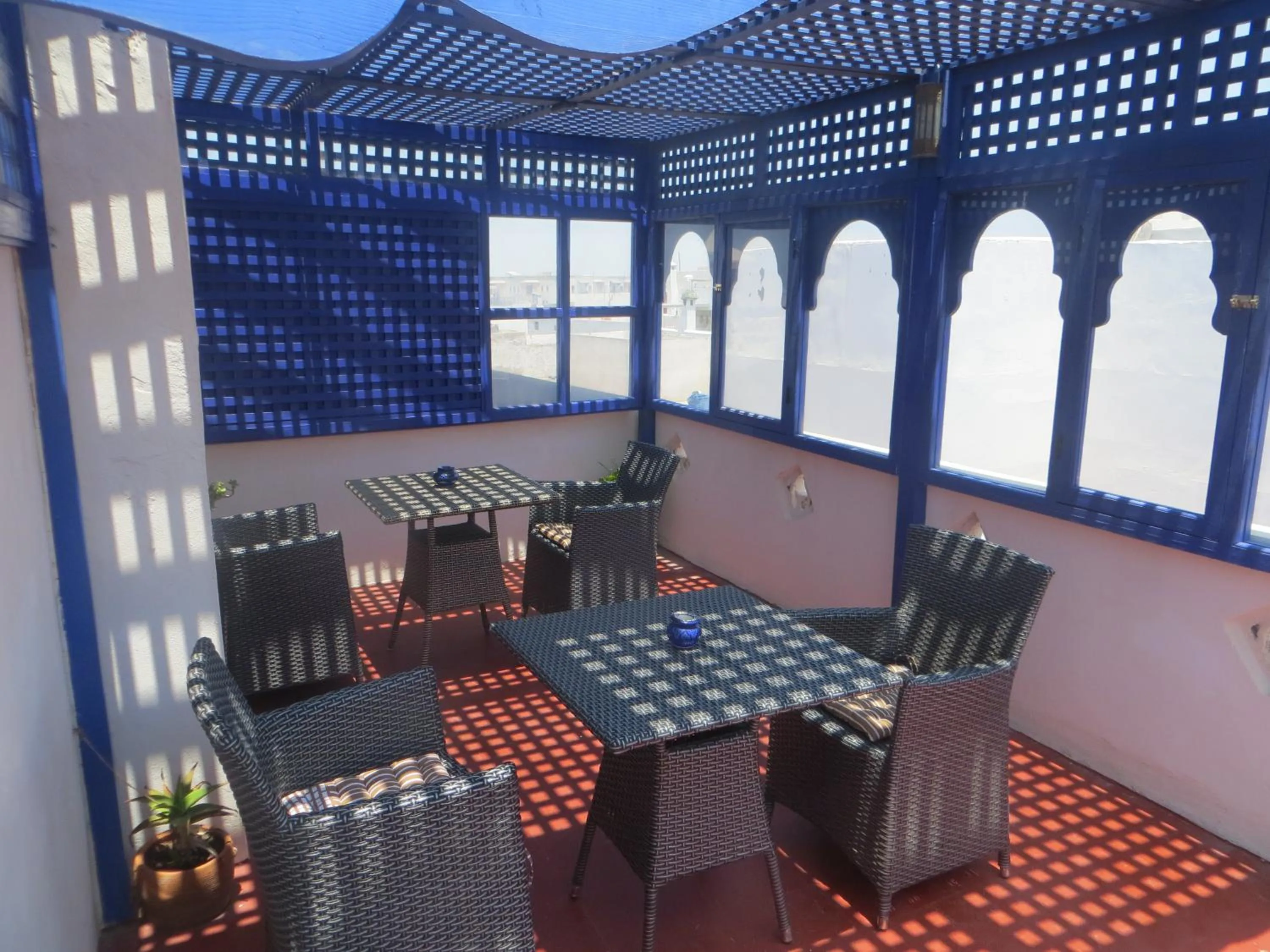 Balcony/Terrace in Riad Gloria