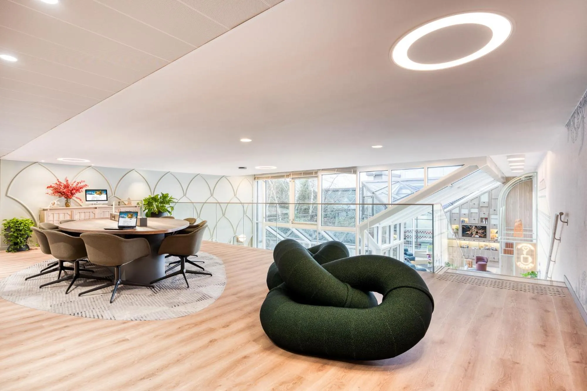 Seating area in Citadines Les Halles Paris