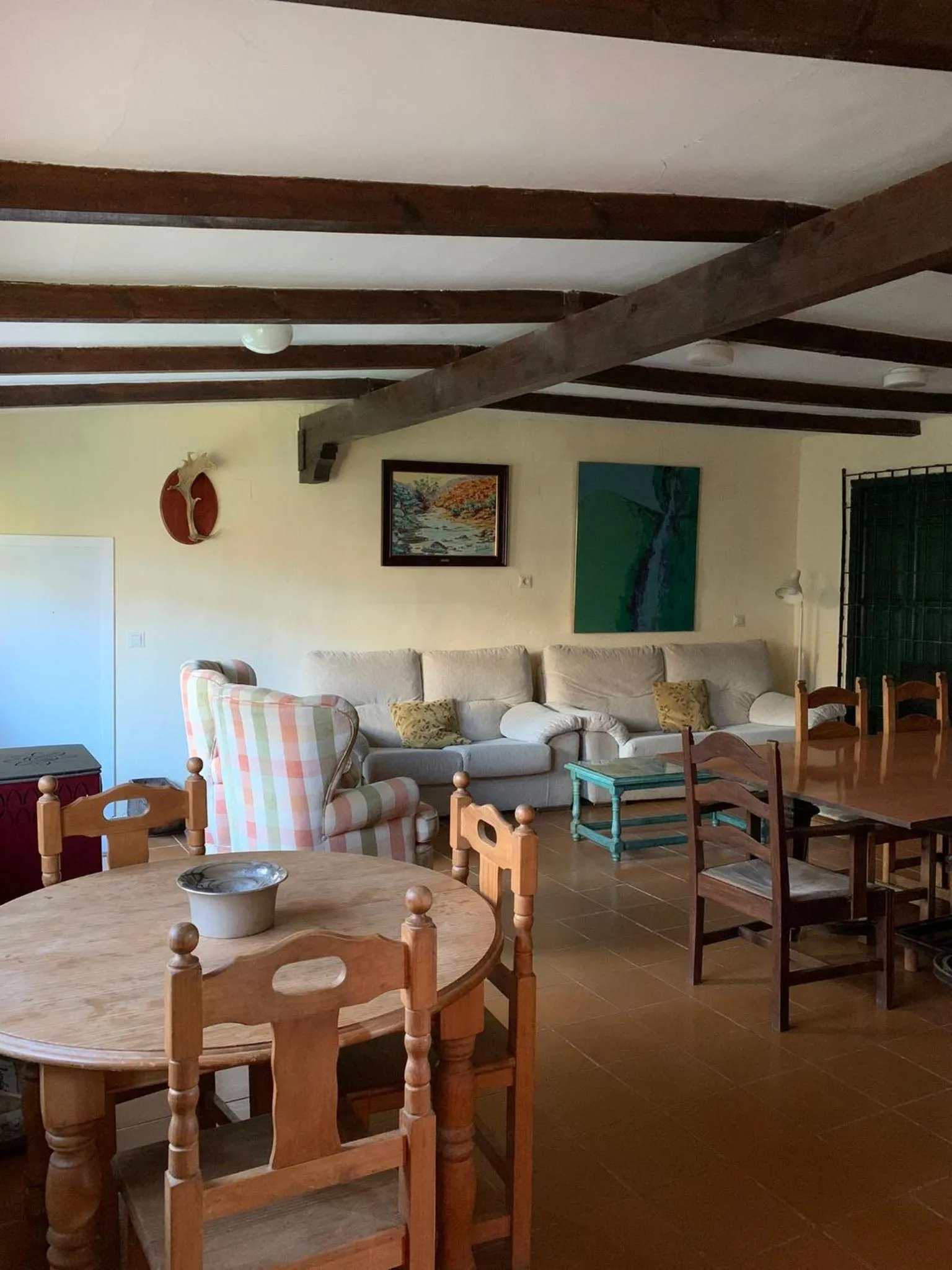 Living room in Casa Rural La Navarra