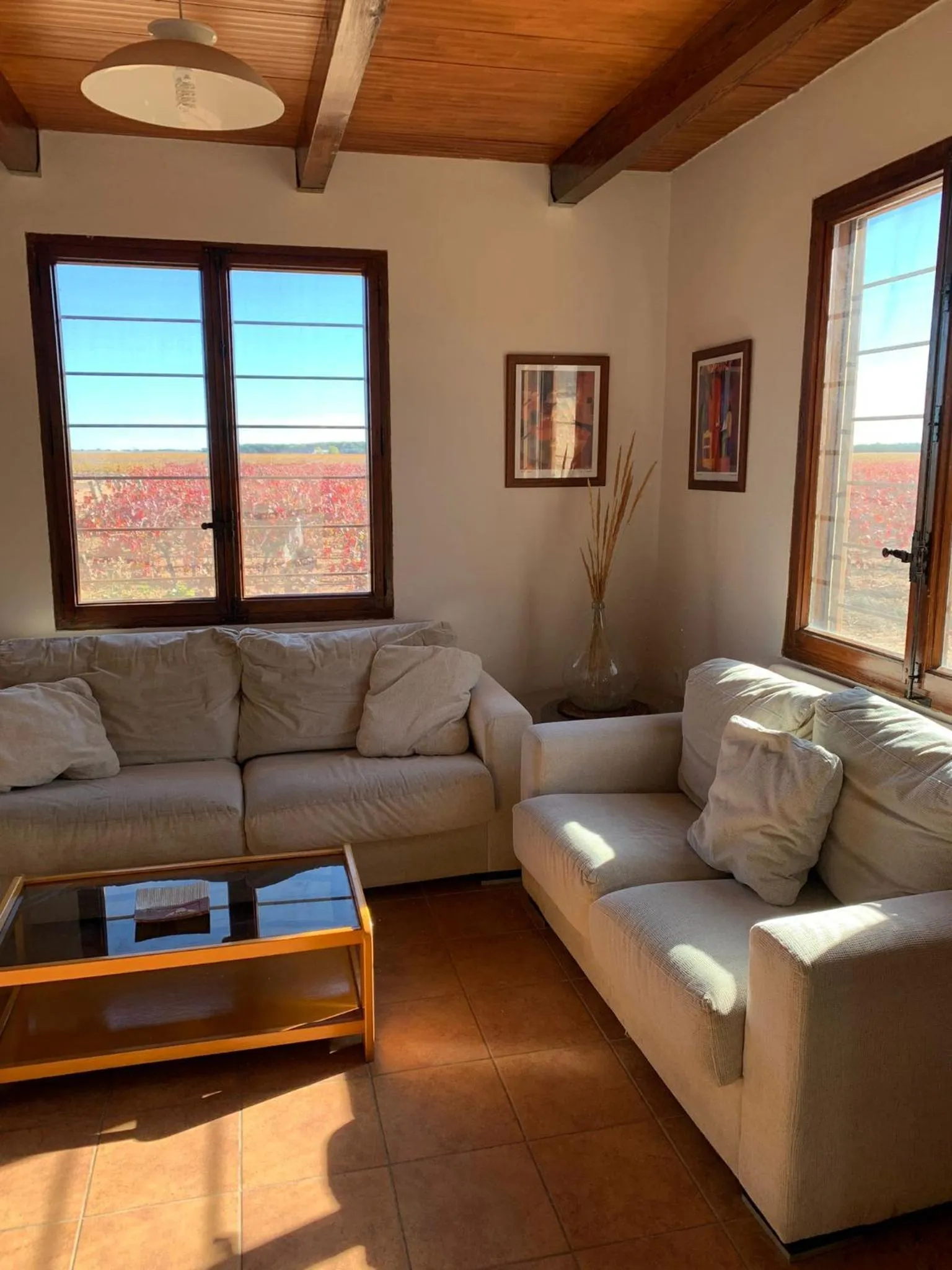 Living room in Casa Rural La Navarra