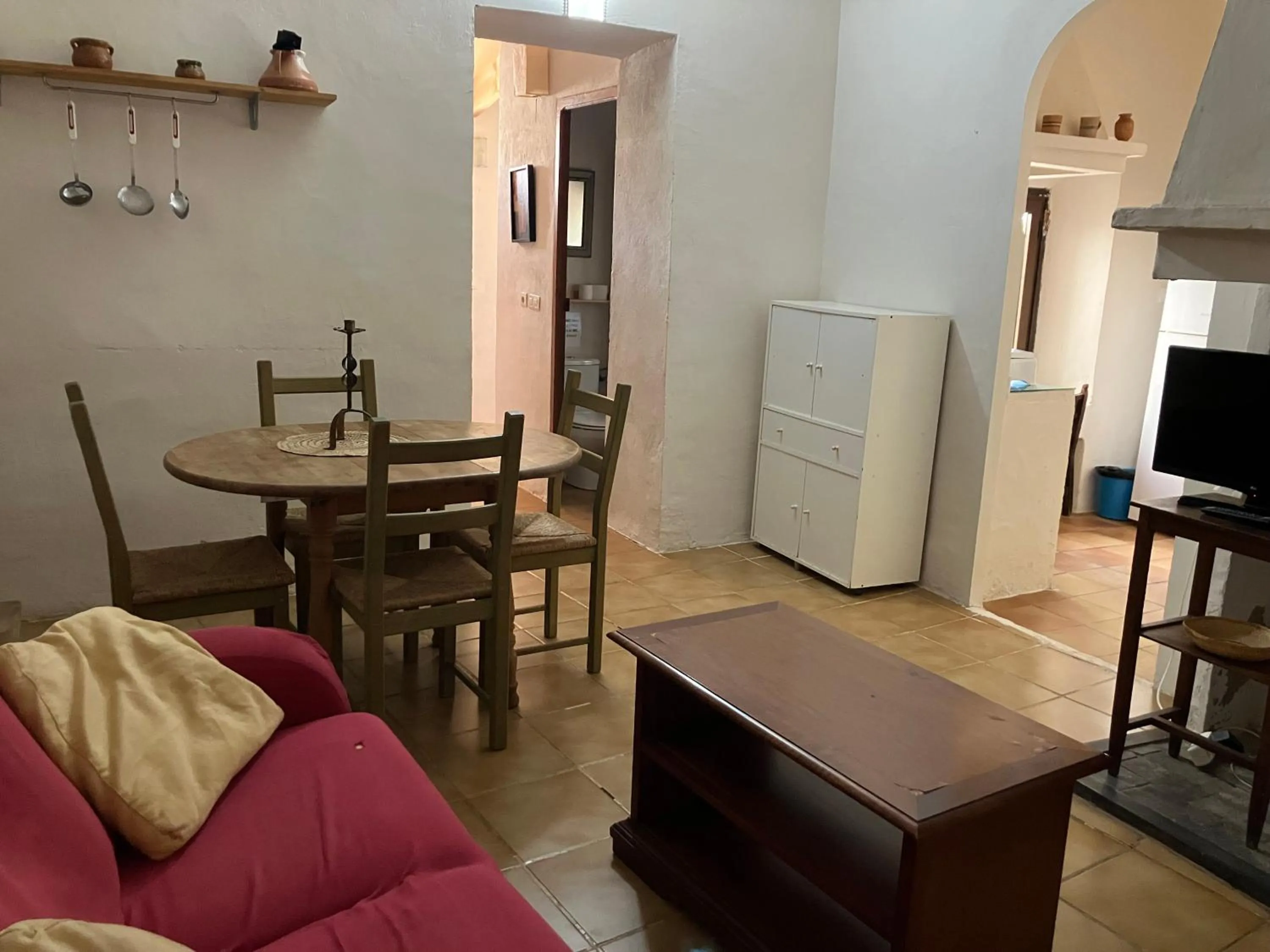 Living room in Casa Rural La Navarra