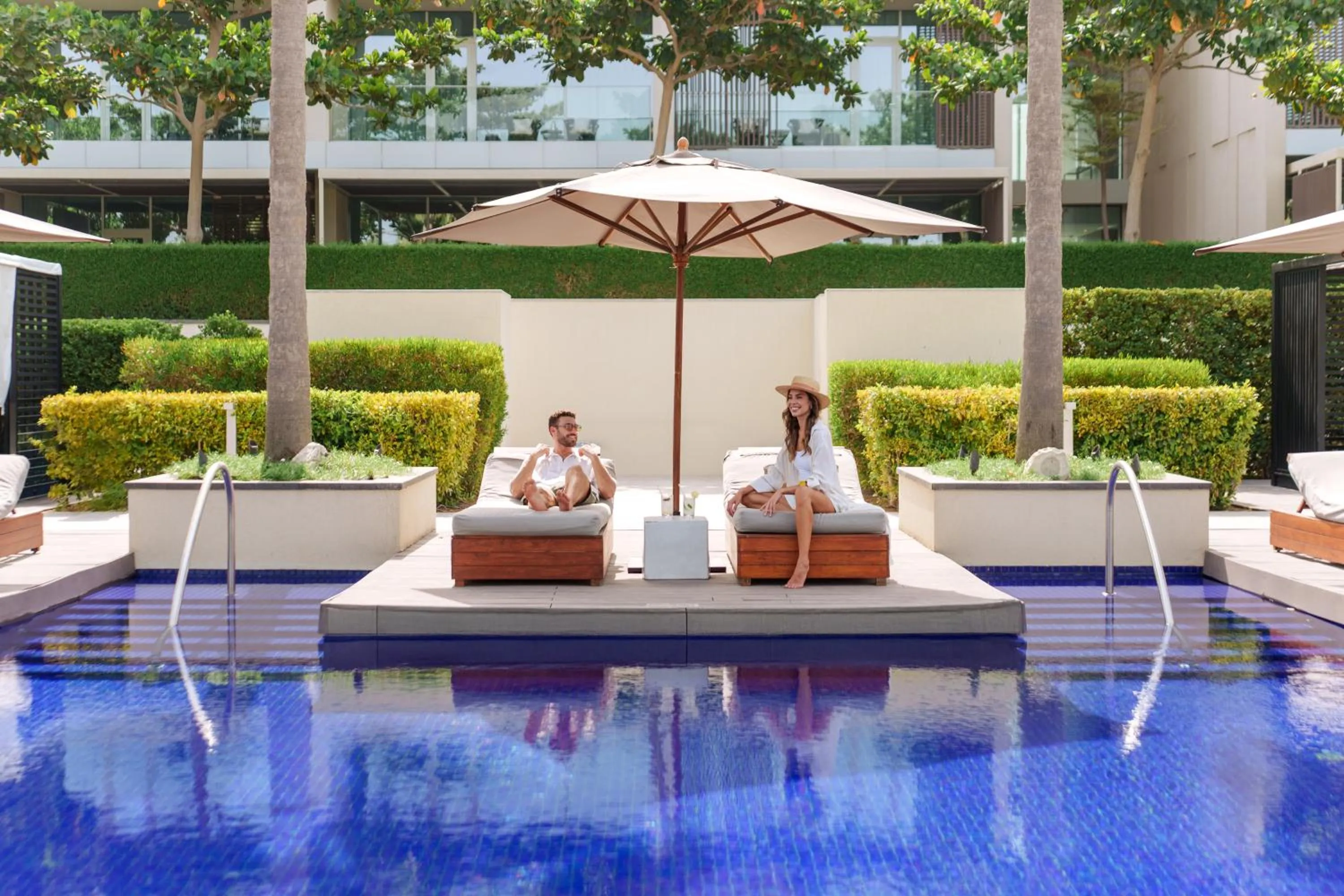 Swimming pool in Al Zorah Beach Resort