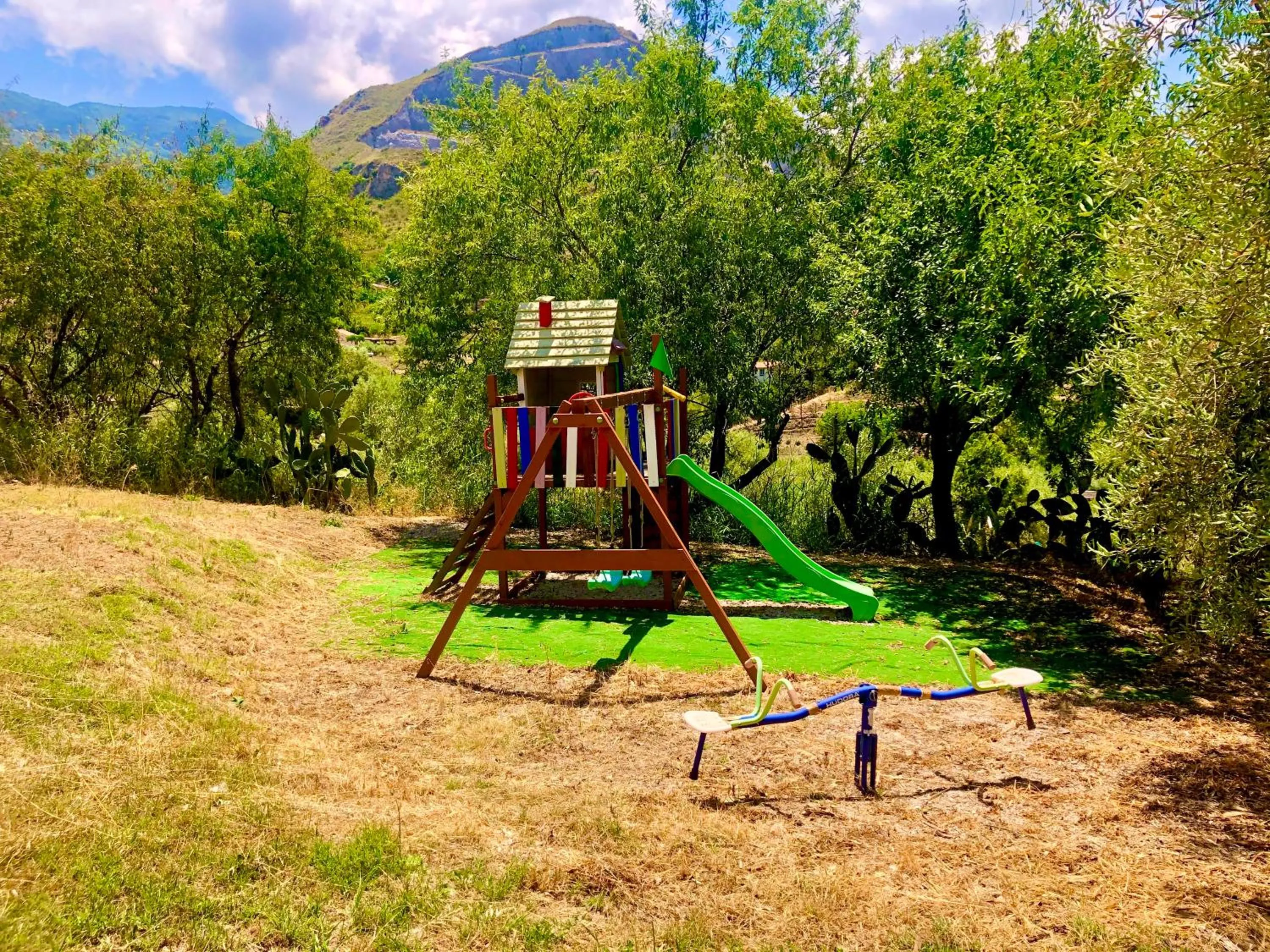 Children play ground in Cuore Della Valle