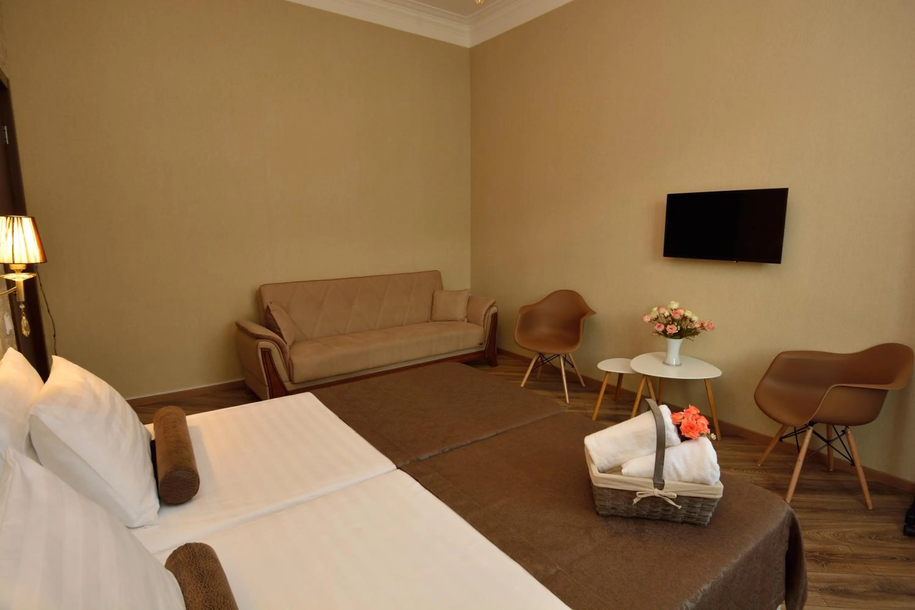 Bedroom, Bed in Dat Exx Apartments on Marjanishvili