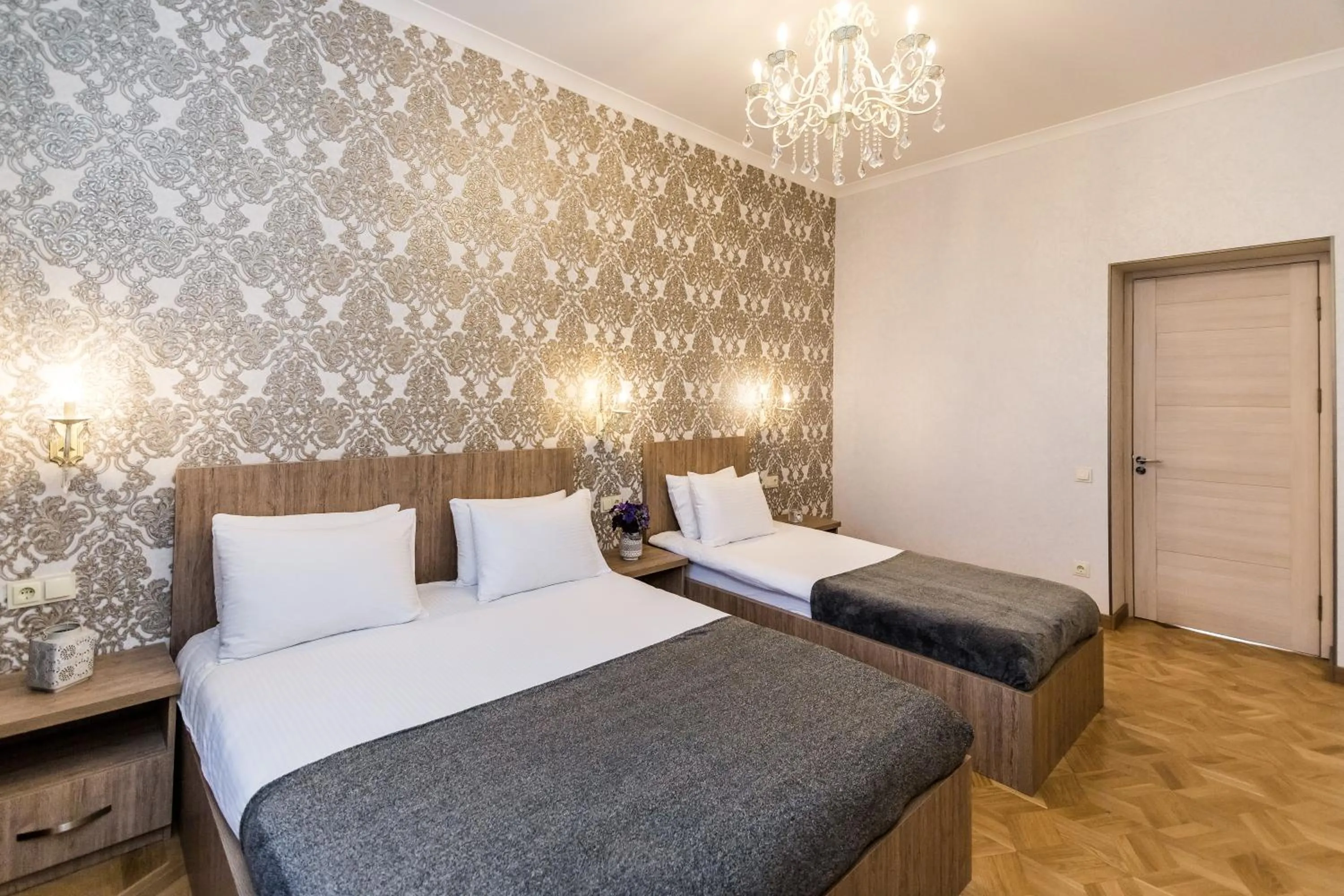 Photo of the whole room, Bed in Dat Exx Apartments on Marjanishvili