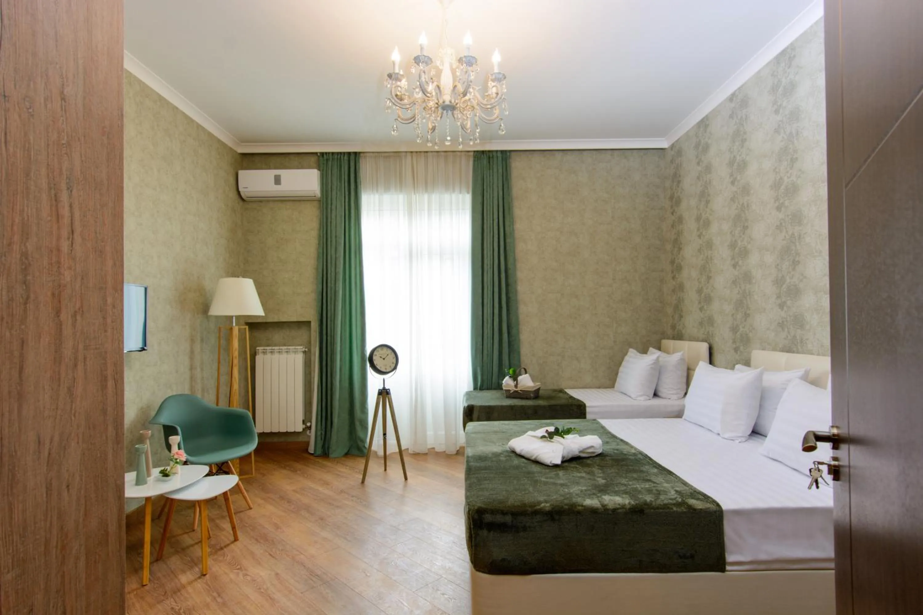 Photo of the whole room, Bed in Dat Exx Apartments on Marjanishvili