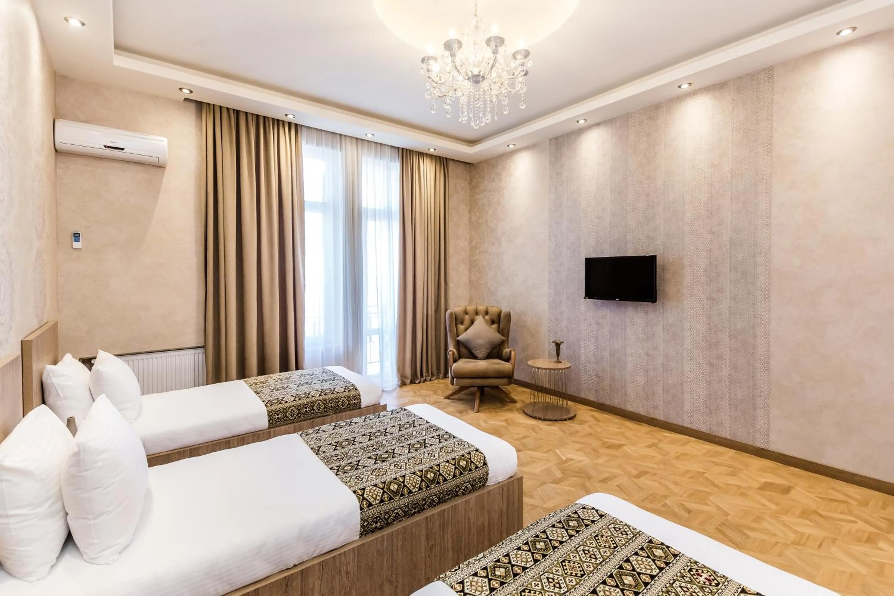 Photo of the whole room, Bed in Dat Exx Apartments on Marjanishvili