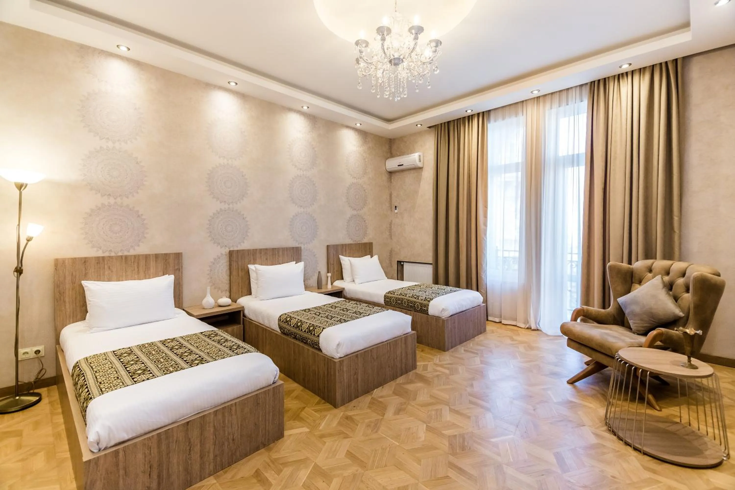 Photo of the whole room, Bed in Dat Exx Apartments on Marjanishvili