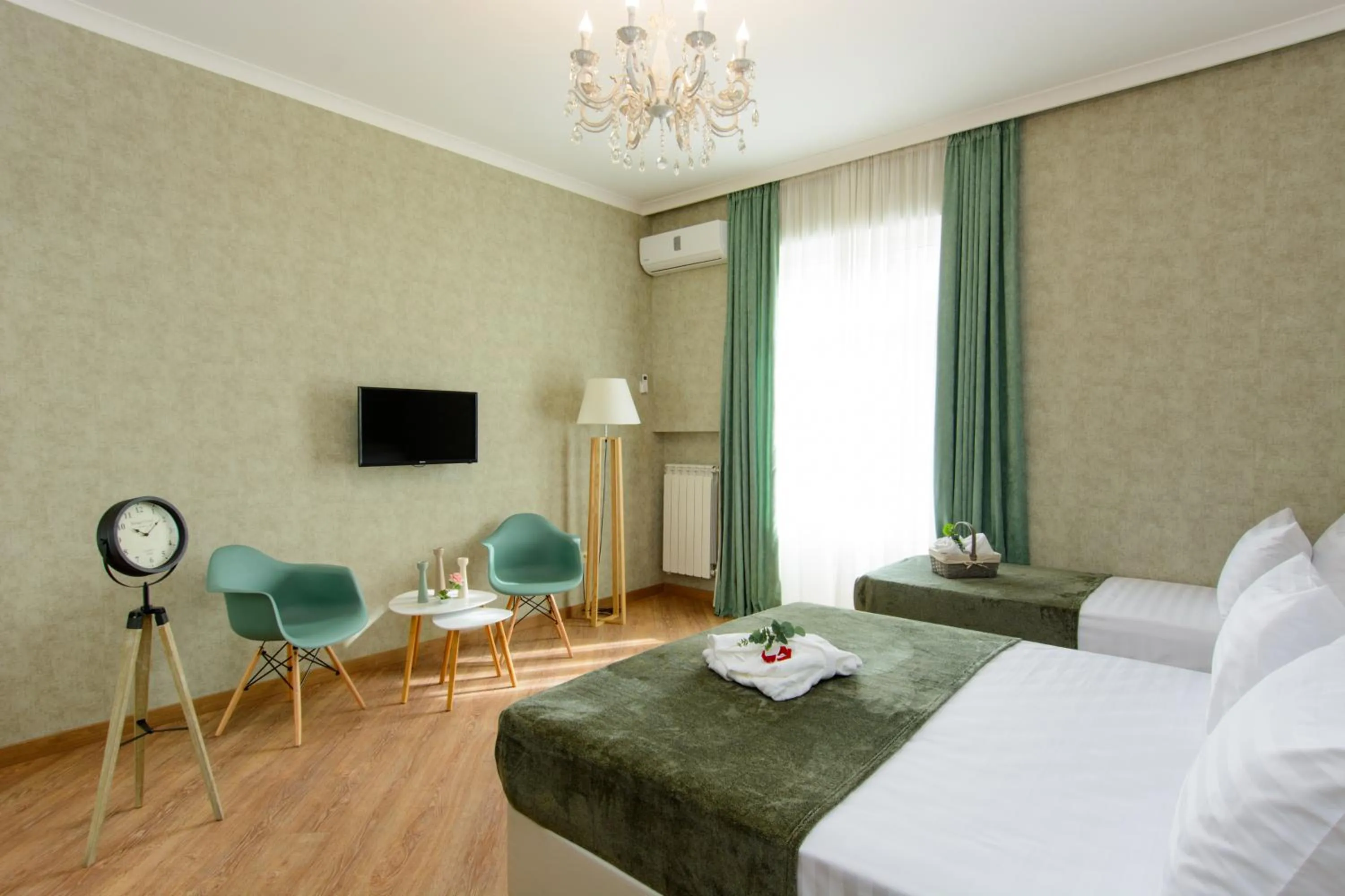 Photo of the whole room, Bed in Dat Exx Apartments on Marjanishvili