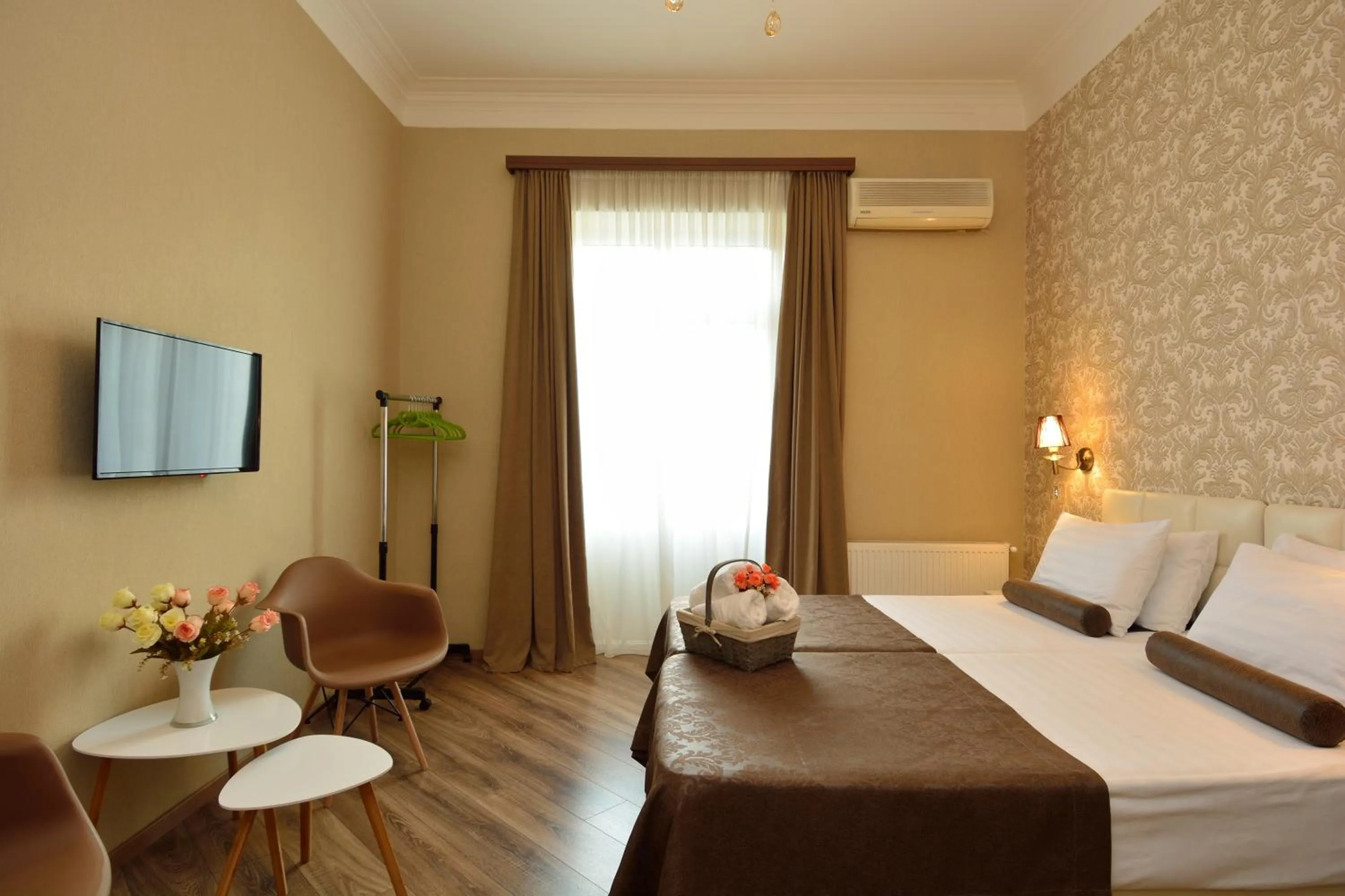 Bedroom, Bed in Dat Exx Apartments on Marjanishvili