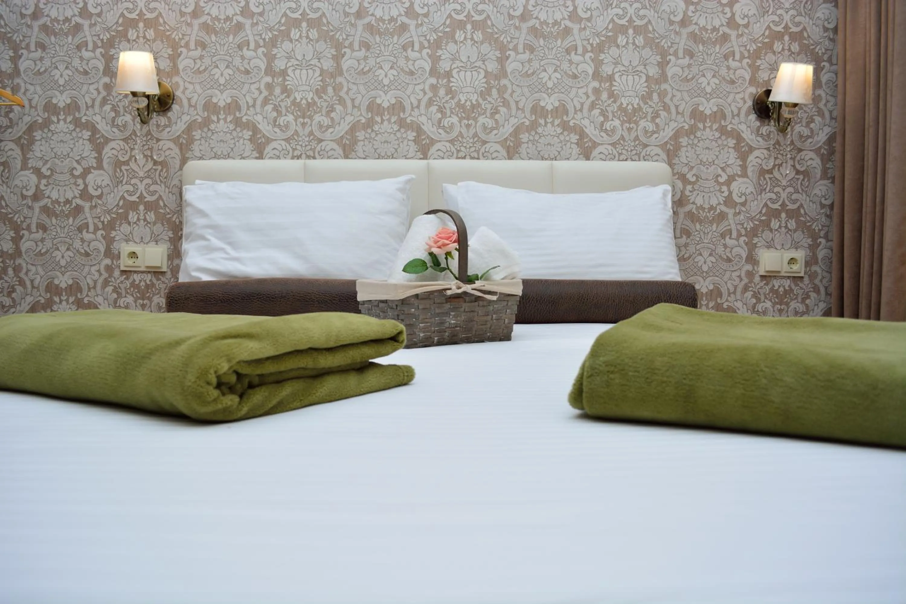 Bedroom, Bed in Dat Exx Apartments on Marjanishvili