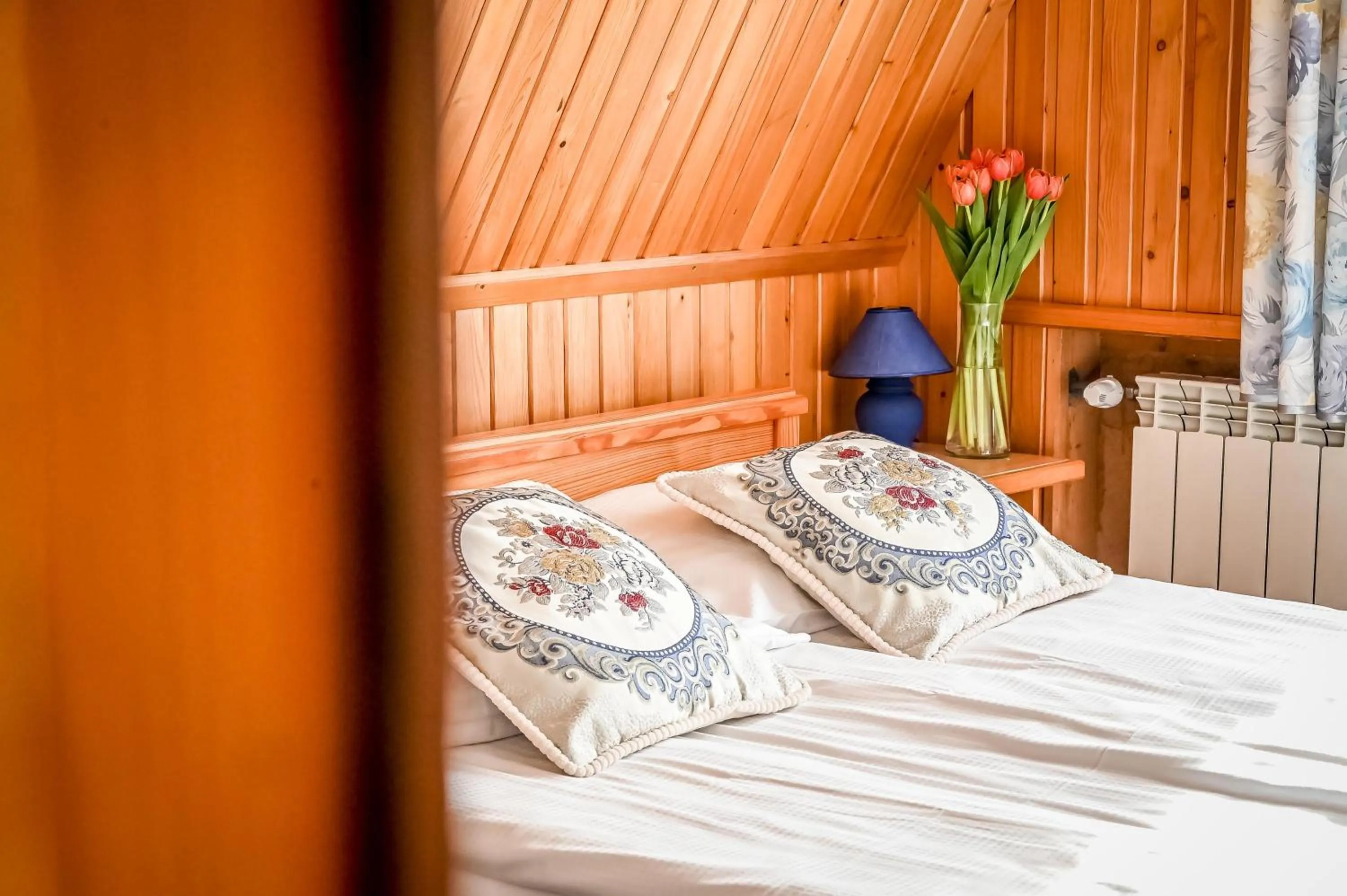 Photo of the whole room, Bed in U Króla