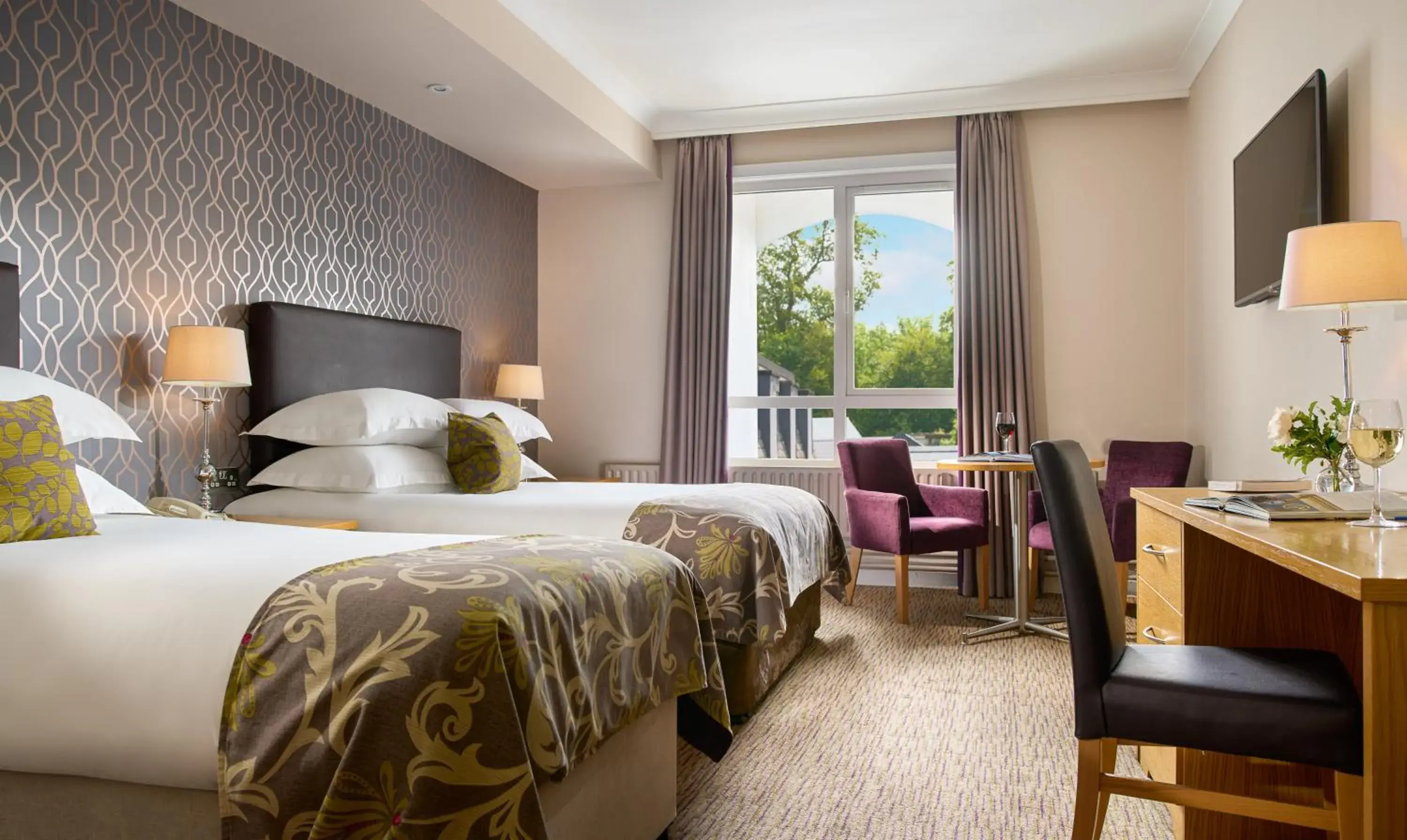 Superior Double Room in The Inn at Dromoland Superior Double Room in The Inn at Dromoland