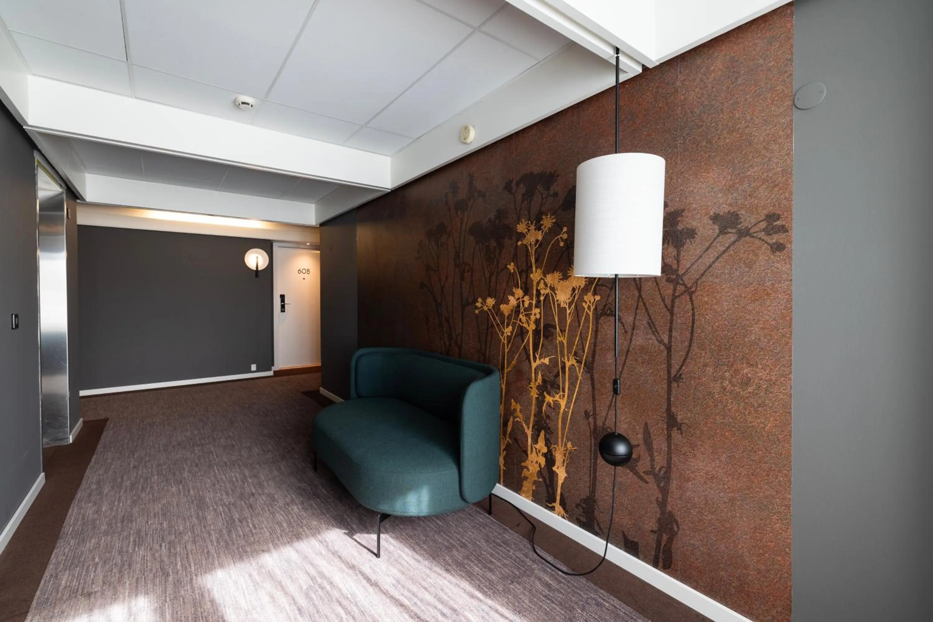 Seating area in Imperial Hotel