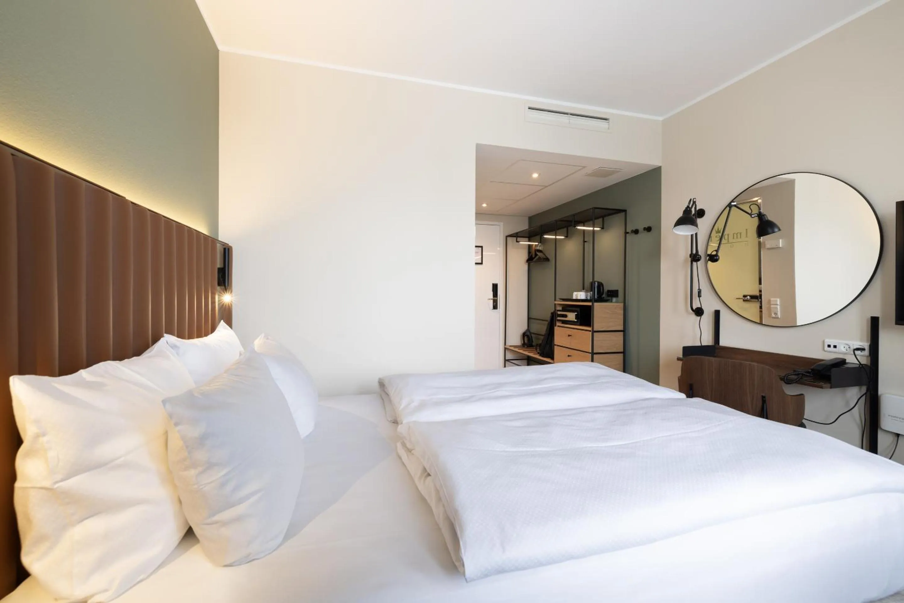 Bed in Imperial Hotel