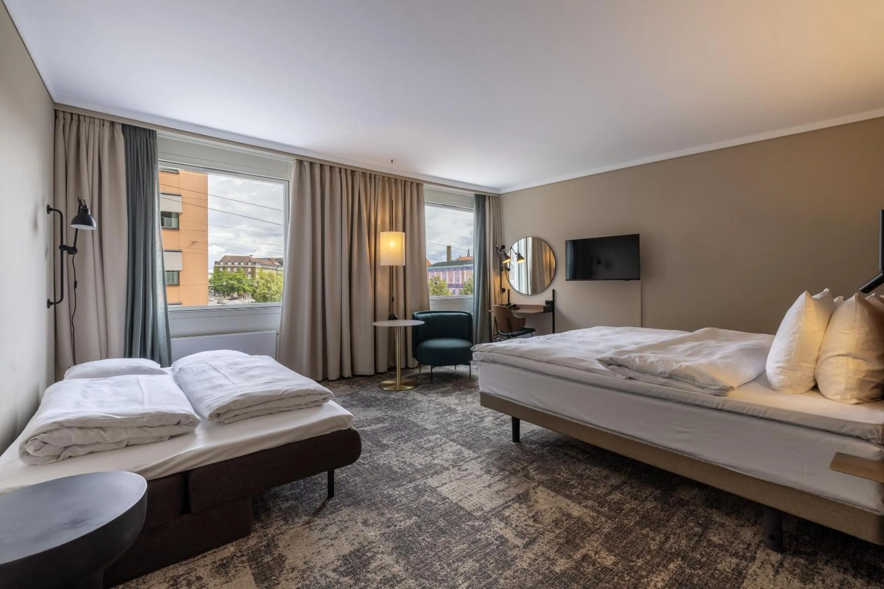 Bed in Imperial Hotel