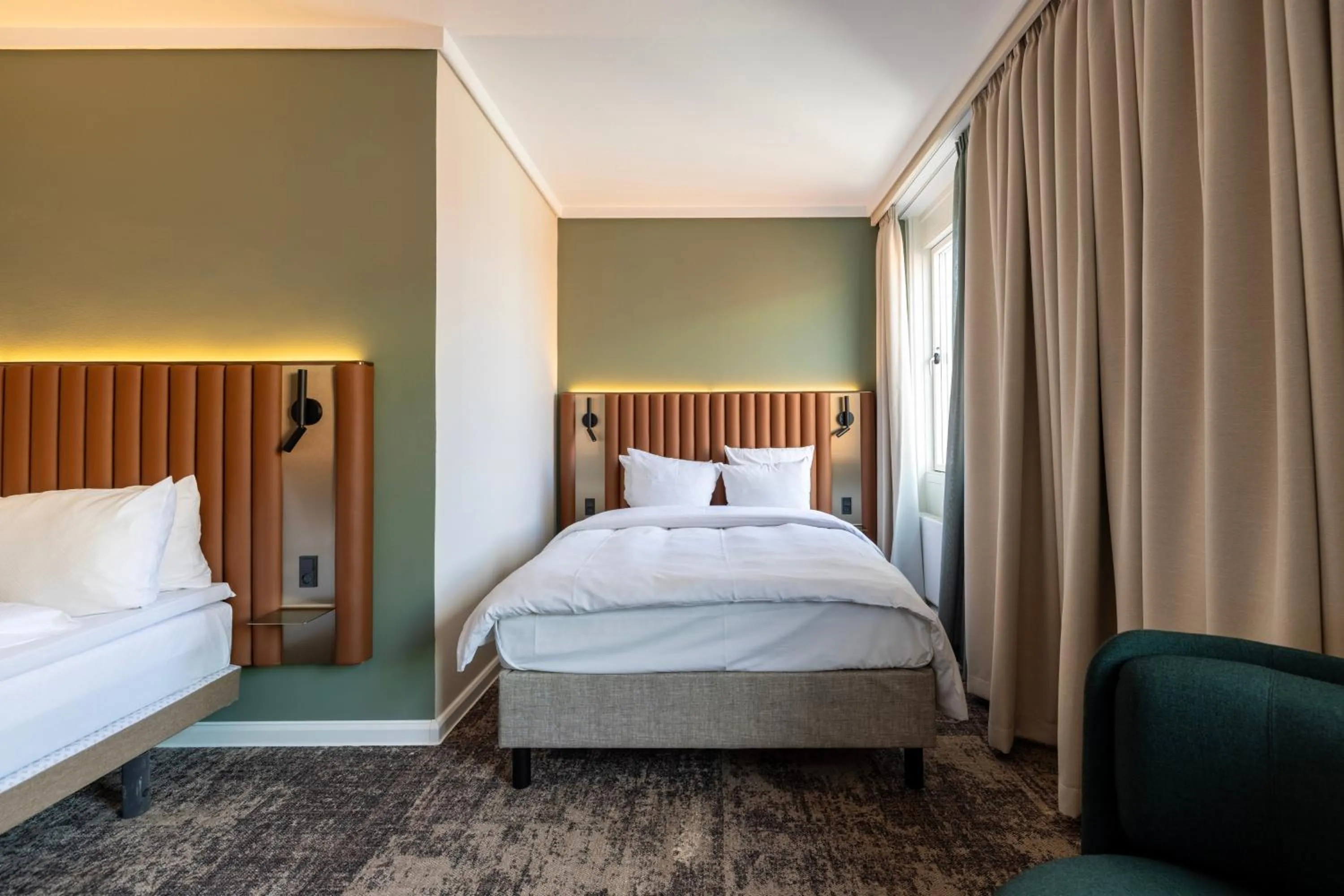 Bed in Imperial Hotel