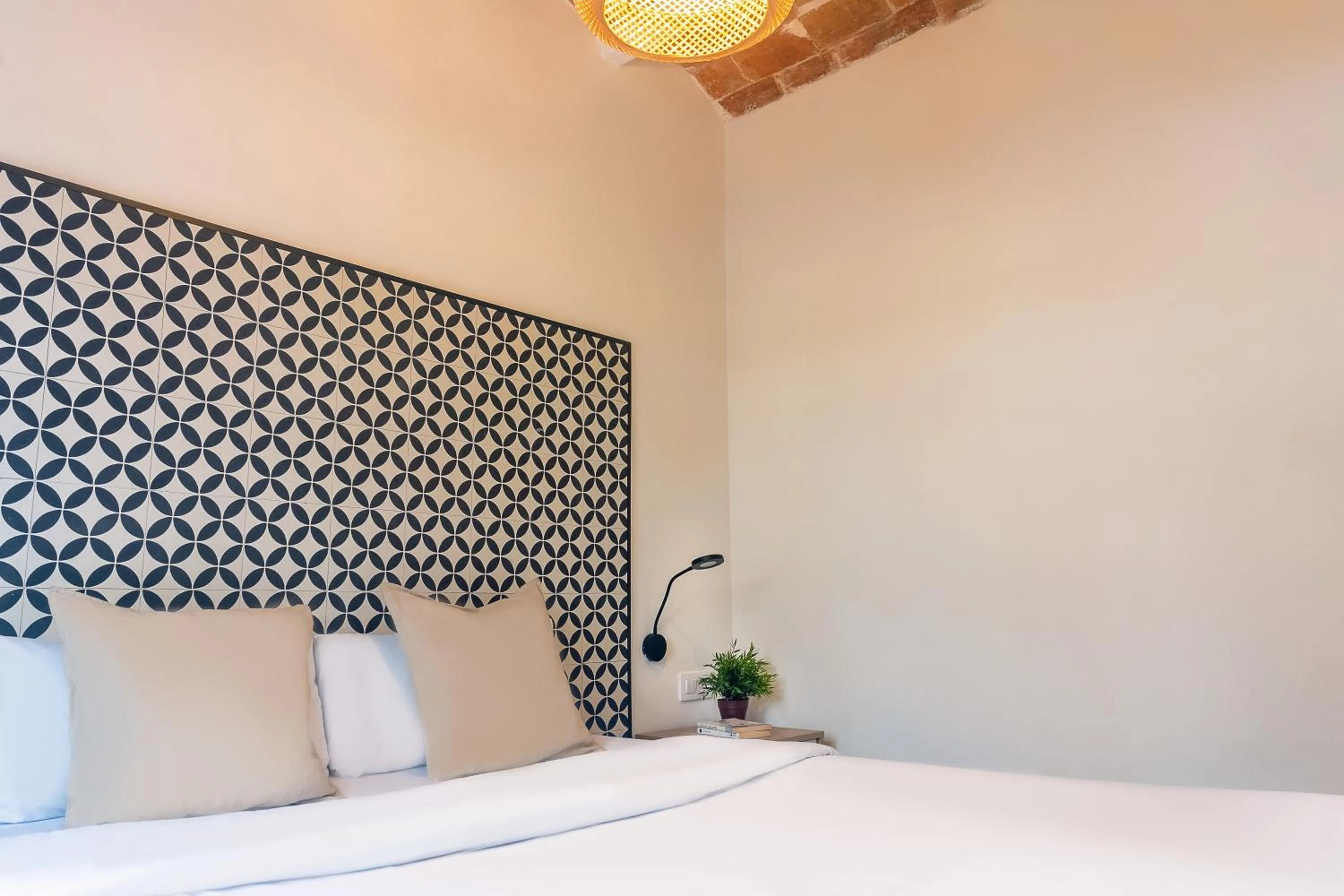 Bedroom, Bed in Modern Catalan Apartments by Olala Homes