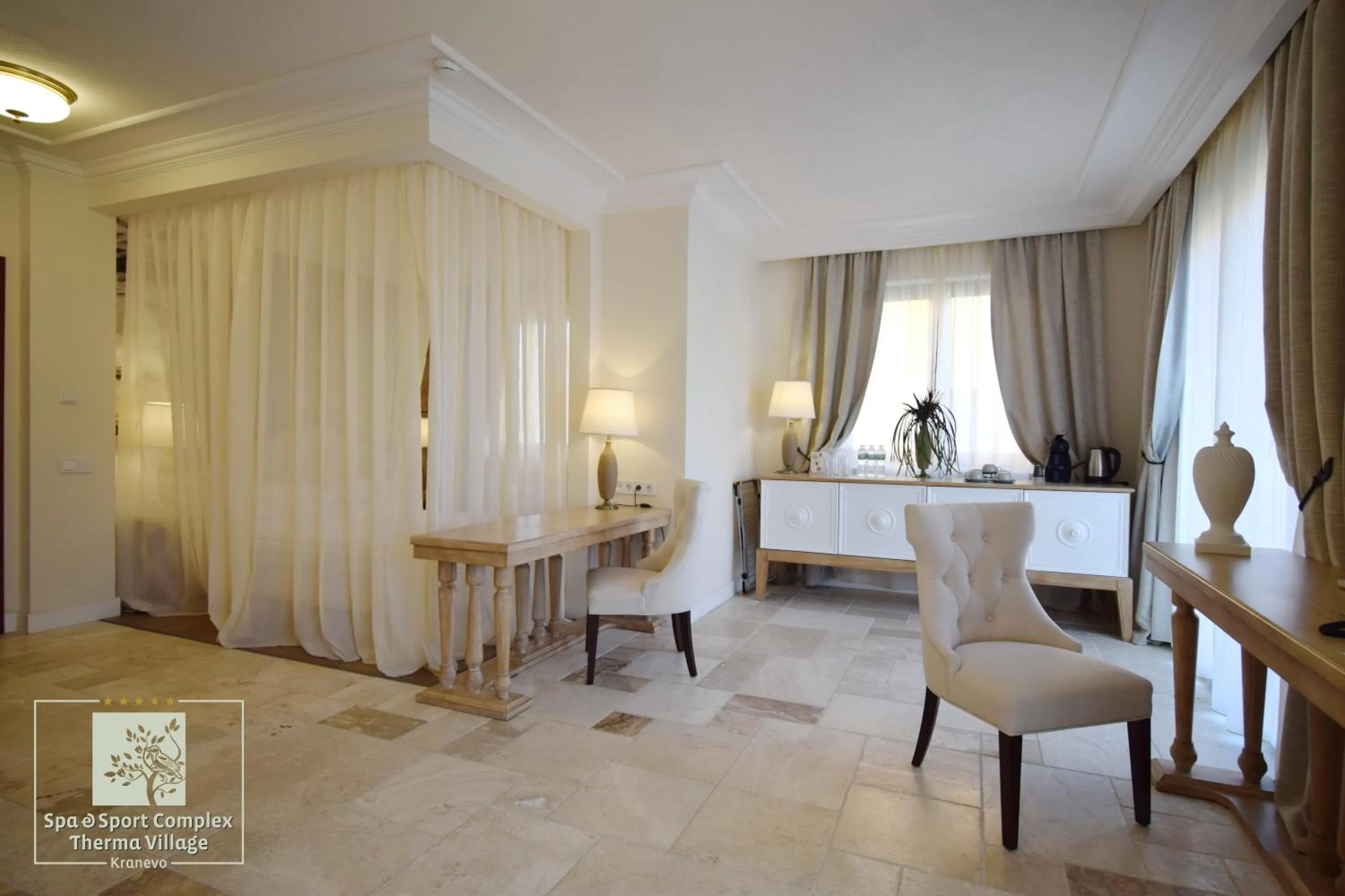 Living room in ECO Therma Village - Mineral Pool & SPA & All Inclusive