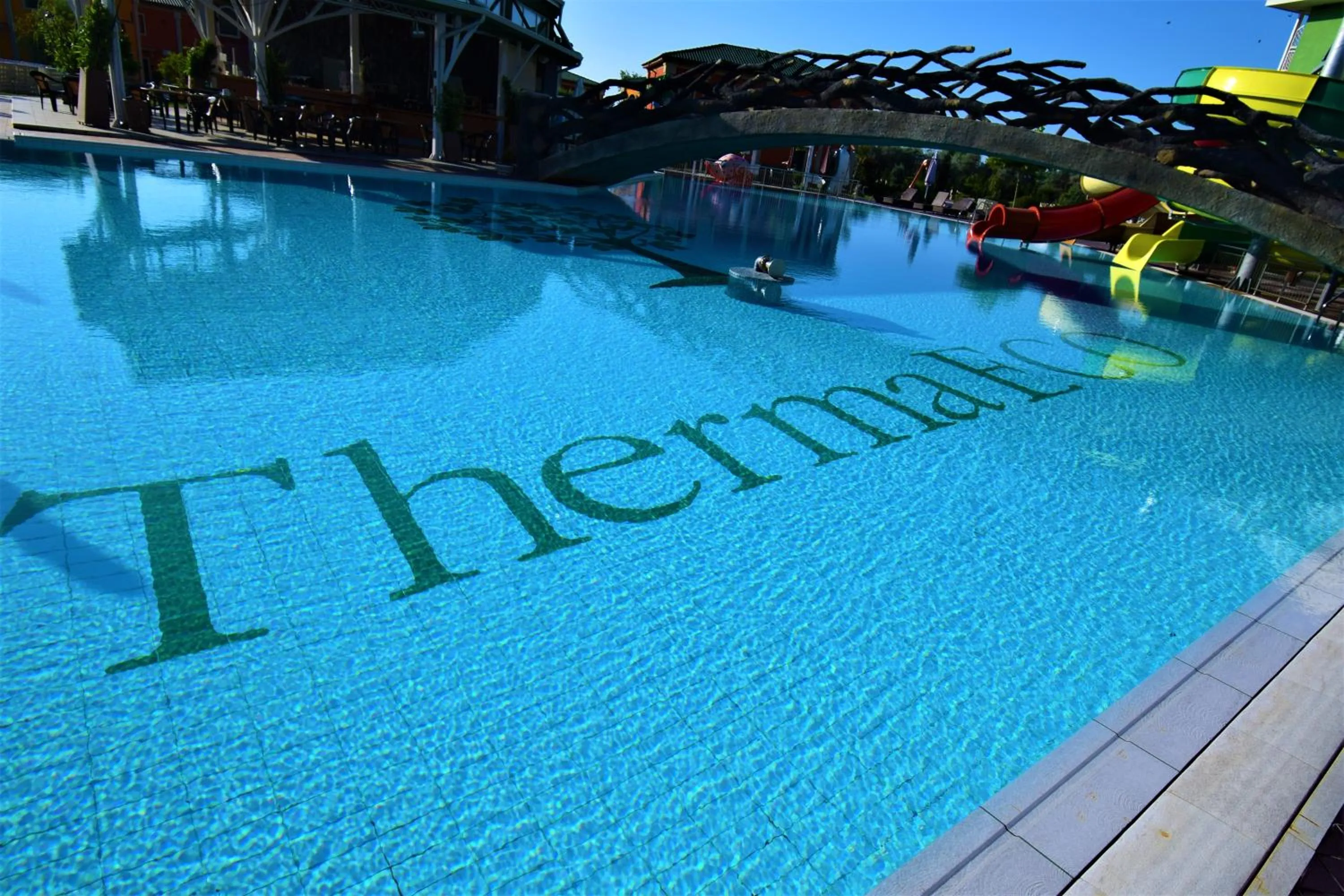 Pool view in ECO Therma Village - Mineral Pool & SPA & All Inclusive