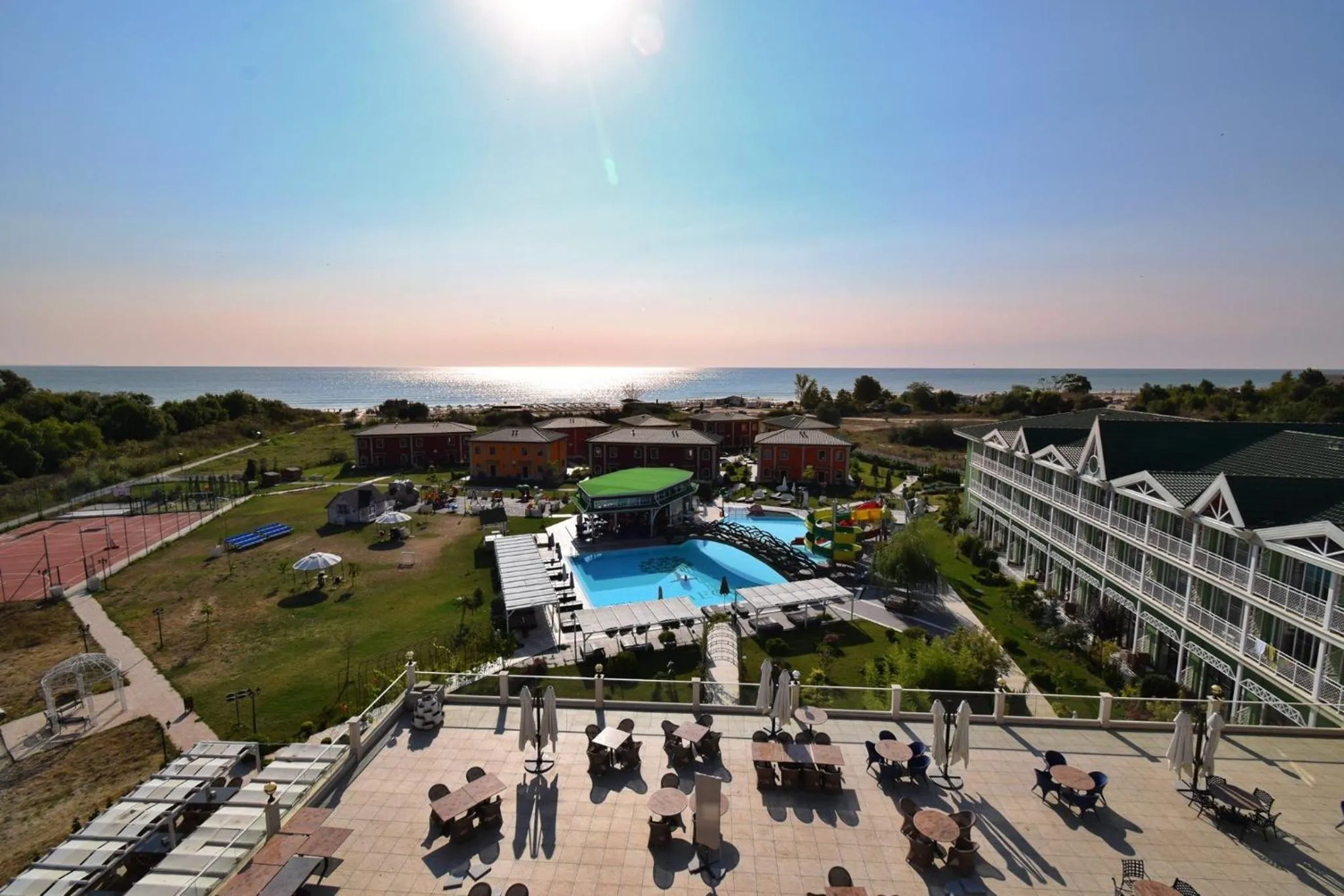 Bird's eye view in ECO Therma Village - Mineral Pool & SPA & All Inclusive