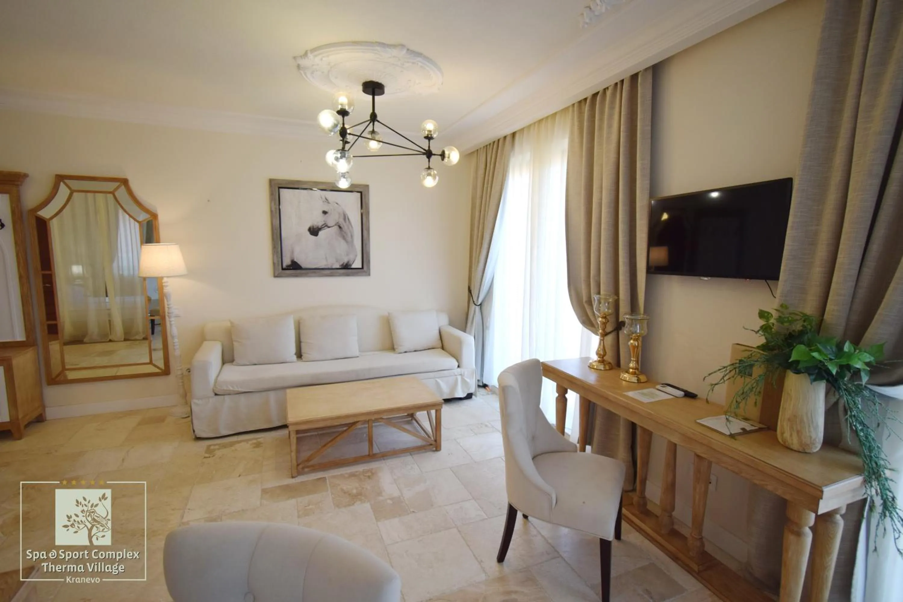 TV and multimedia in ECO Therma Village - Mineral Pool & SPA & All Inclusive