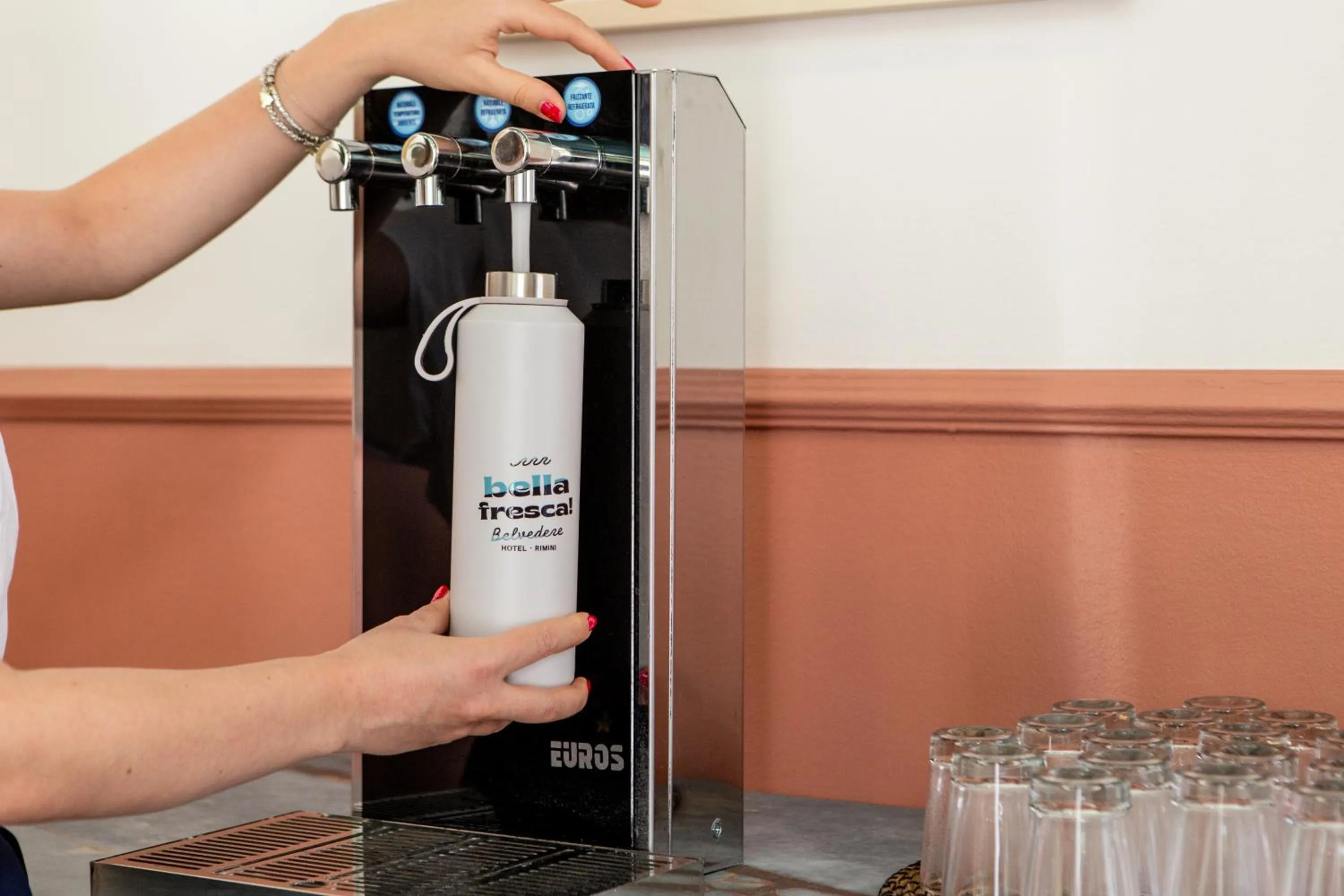 Food and drinks in Hotel Belvedere Rimini