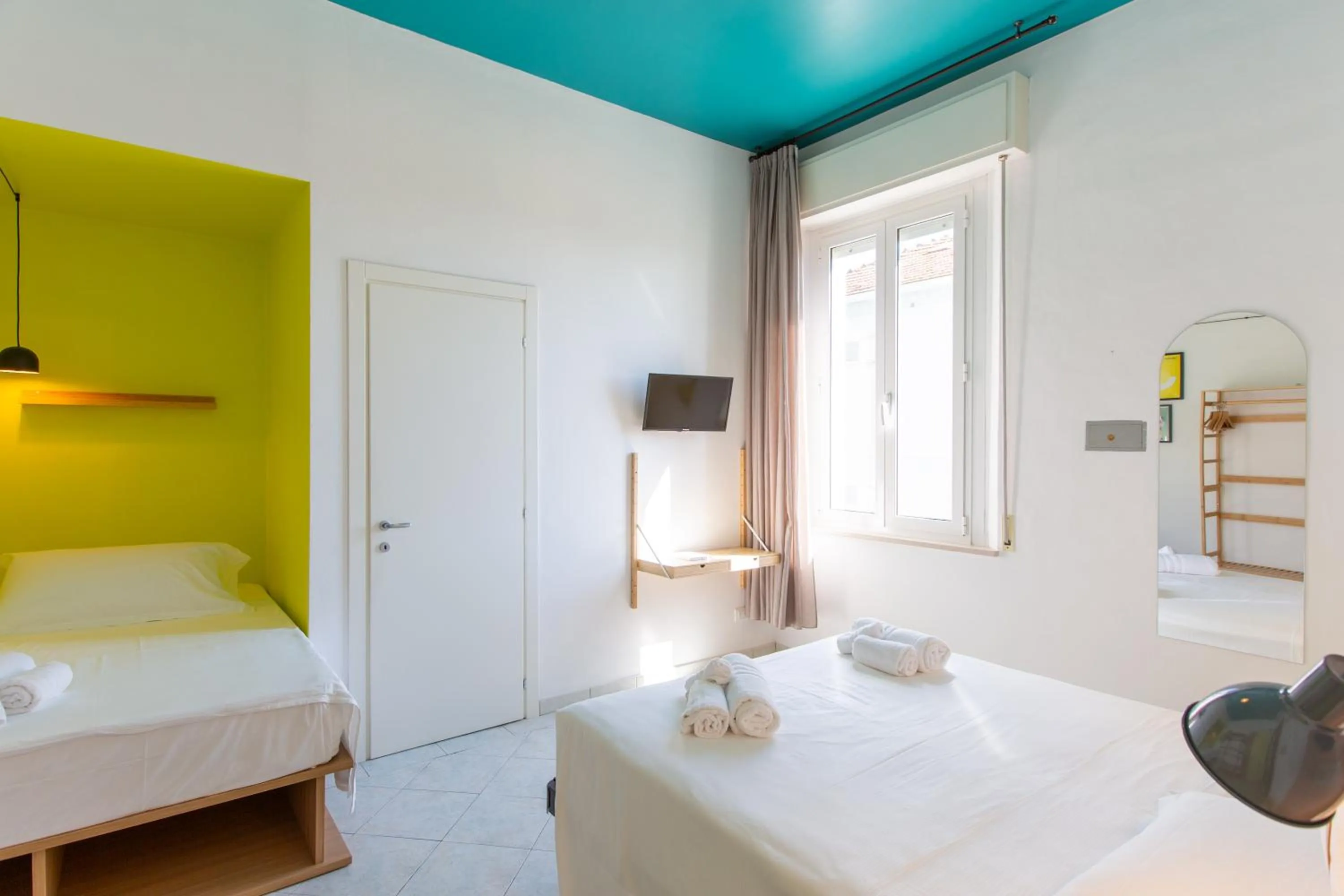 Bed in Hotel Belvedere Rimini