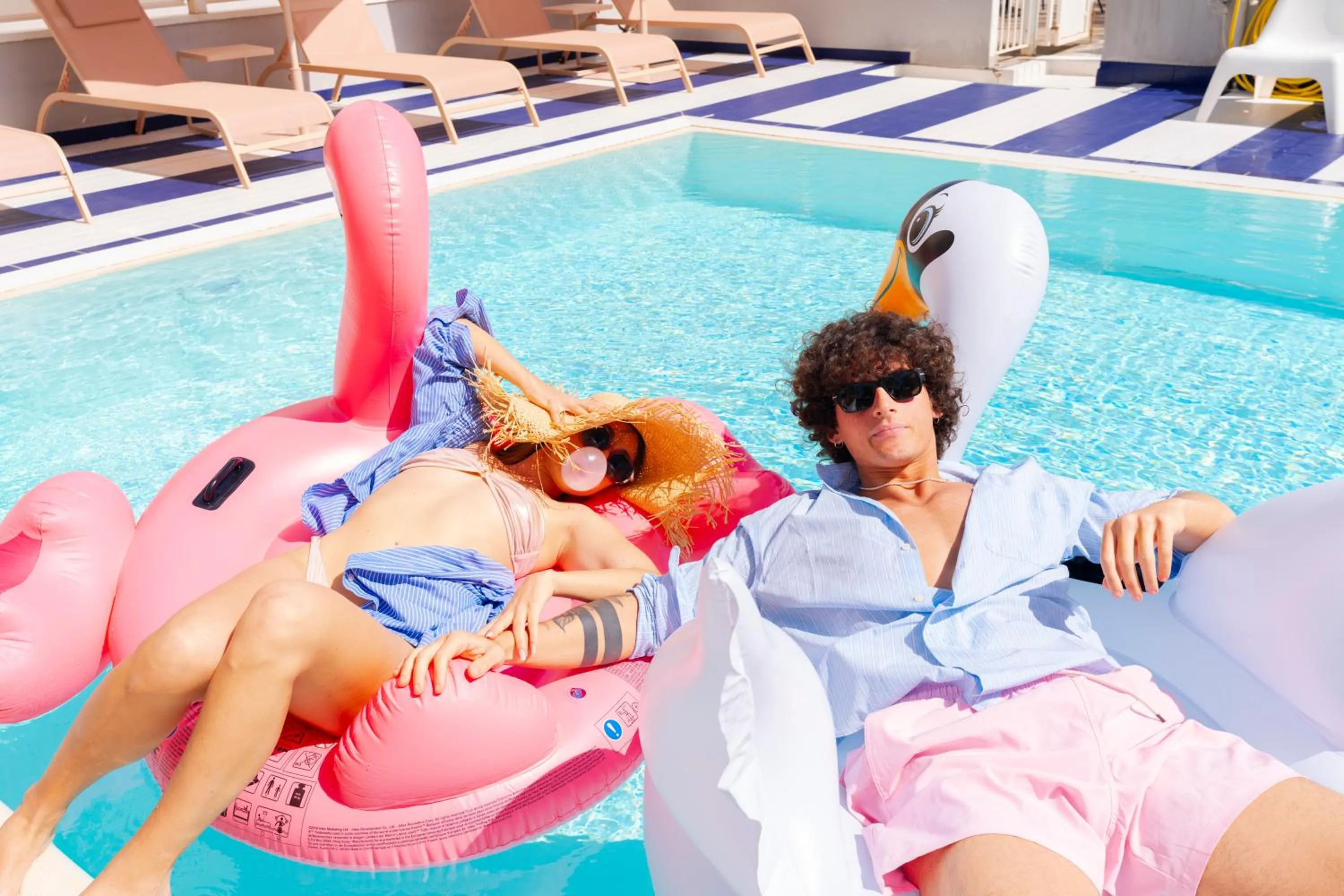 Swimming pool in Hotel Belvedere Rimini