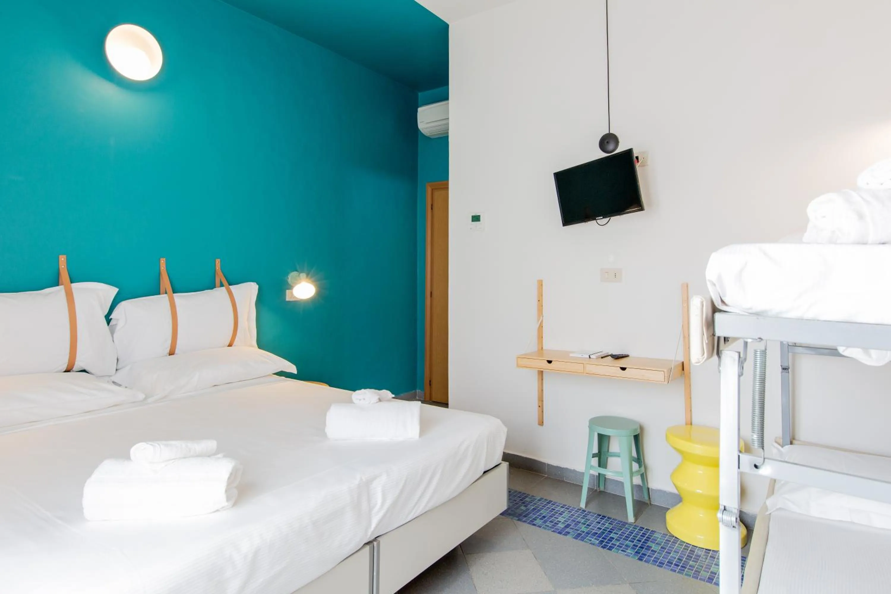 Bed in Hotel Belvedere Rimini