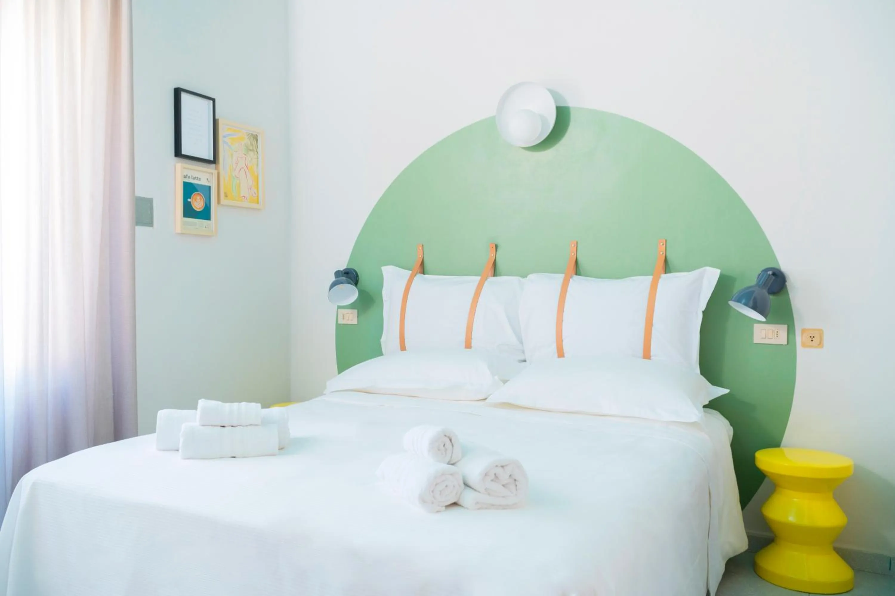 Bed in Hotel Belvedere Rimini