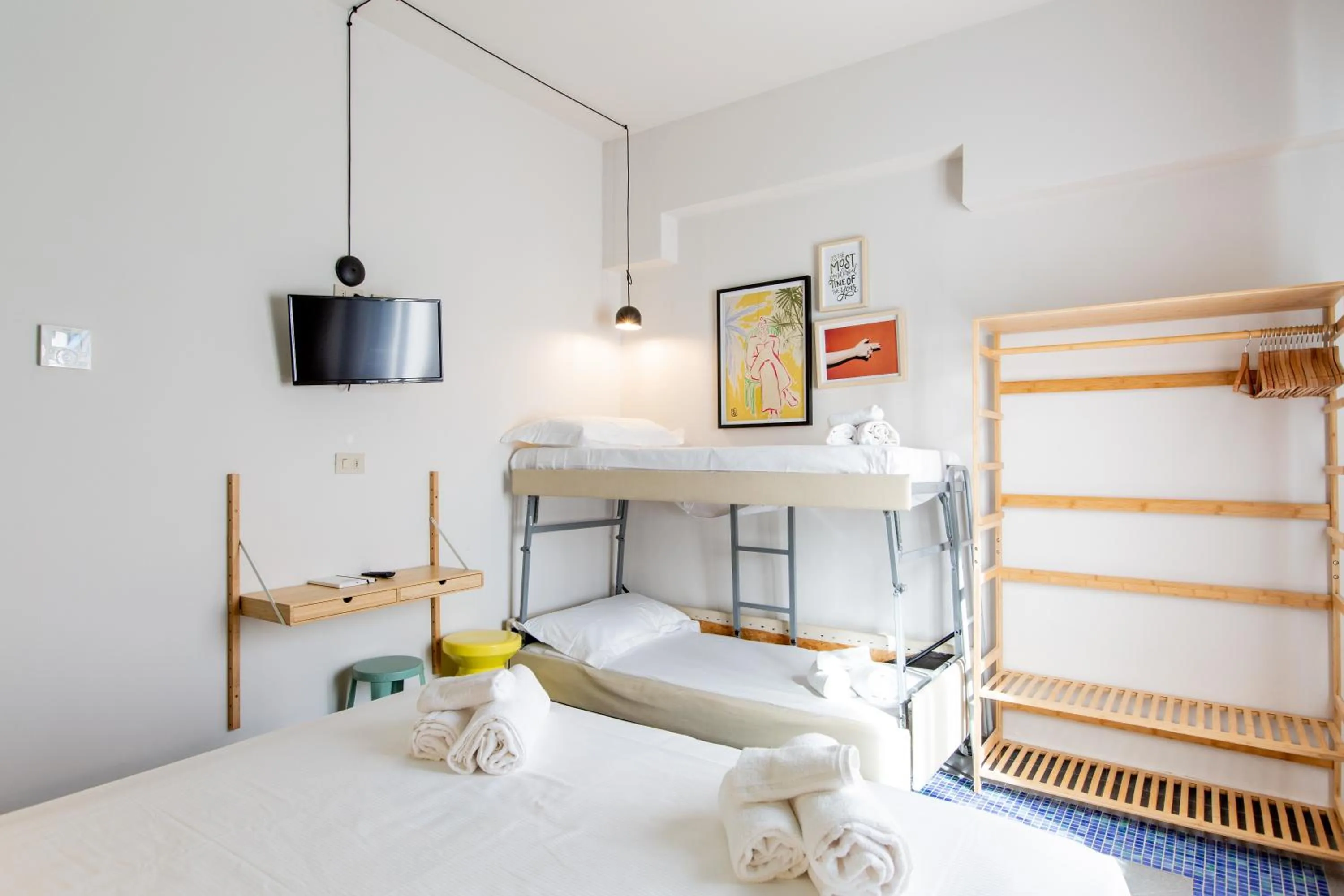 Bed in Hotel Belvedere Rimini