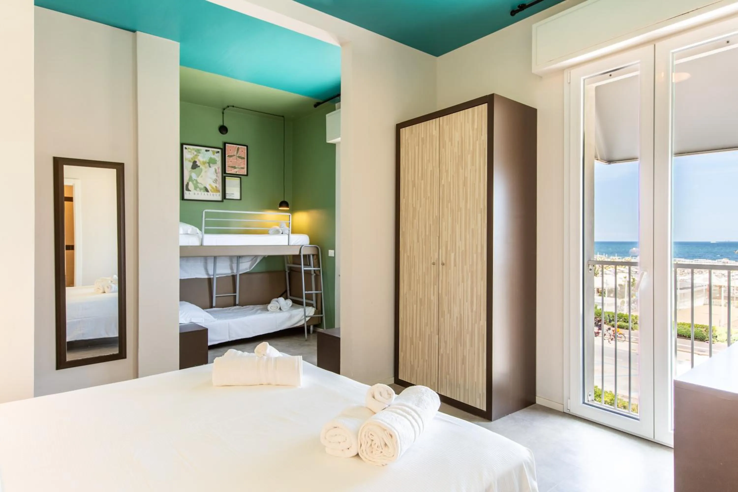 Photo of the whole room, Bed in Hotel Belvedere Rimini