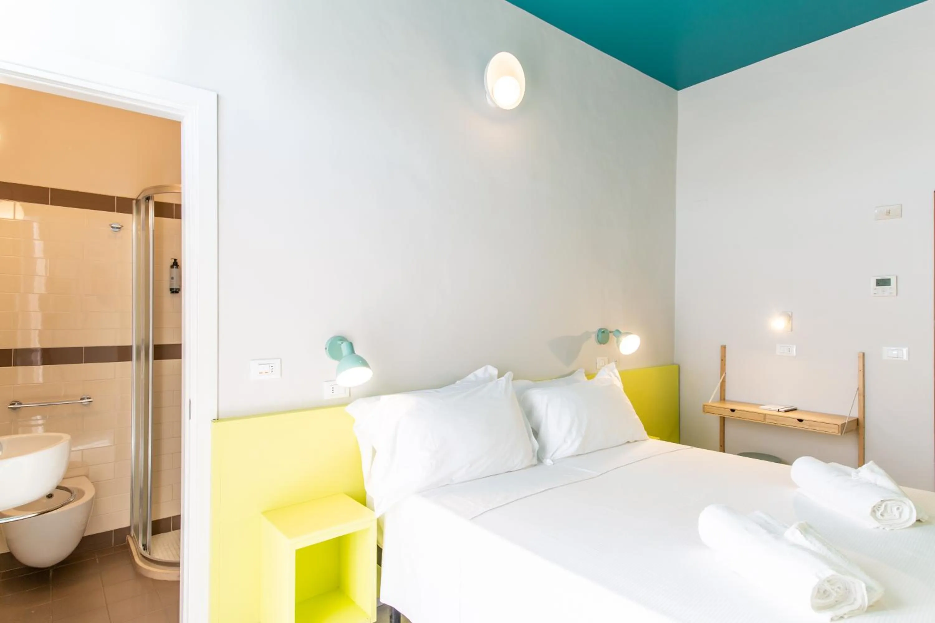 Bed in Hotel Belvedere Rimini