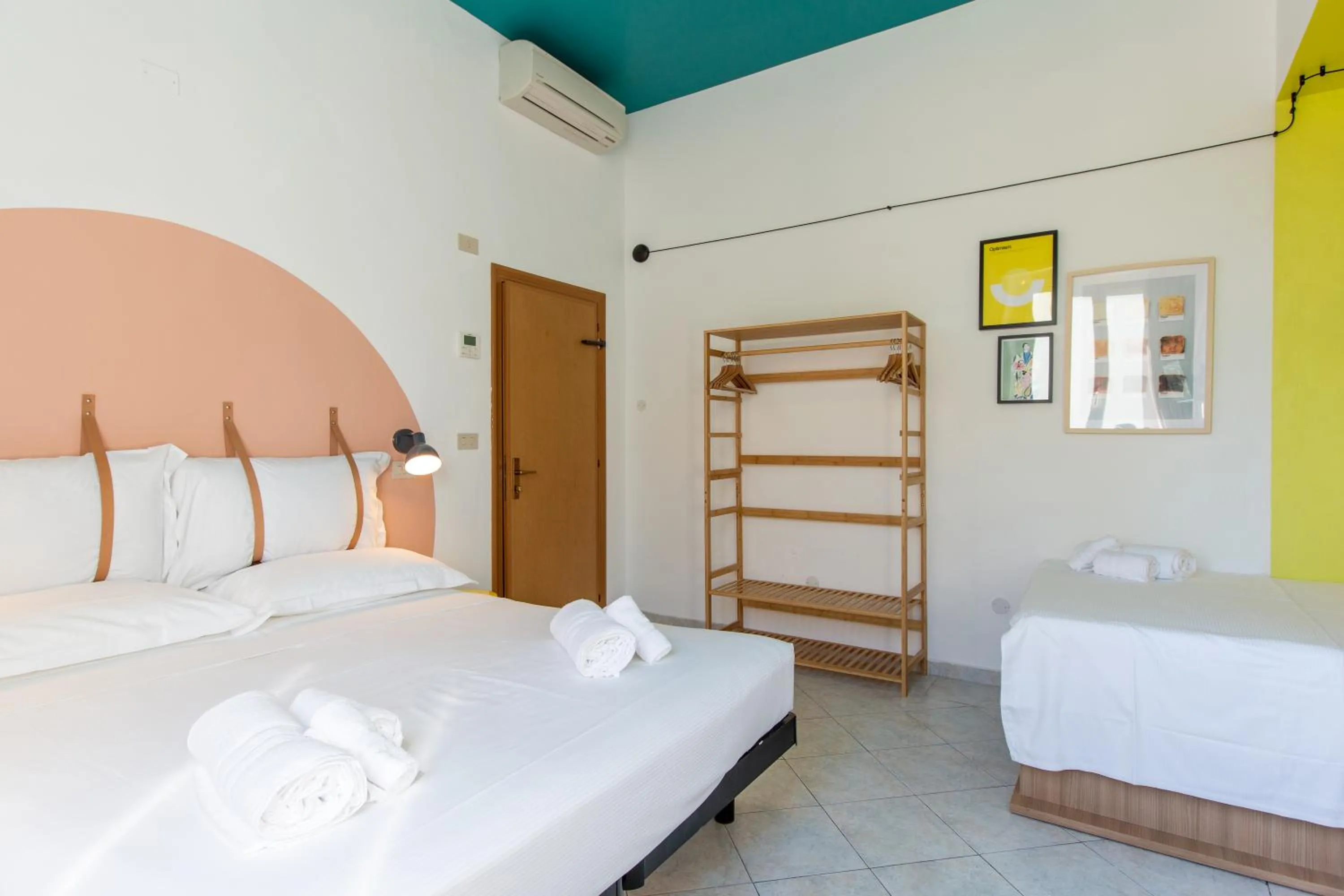 Bedroom, Bed in Hotel Belvedere Rimini