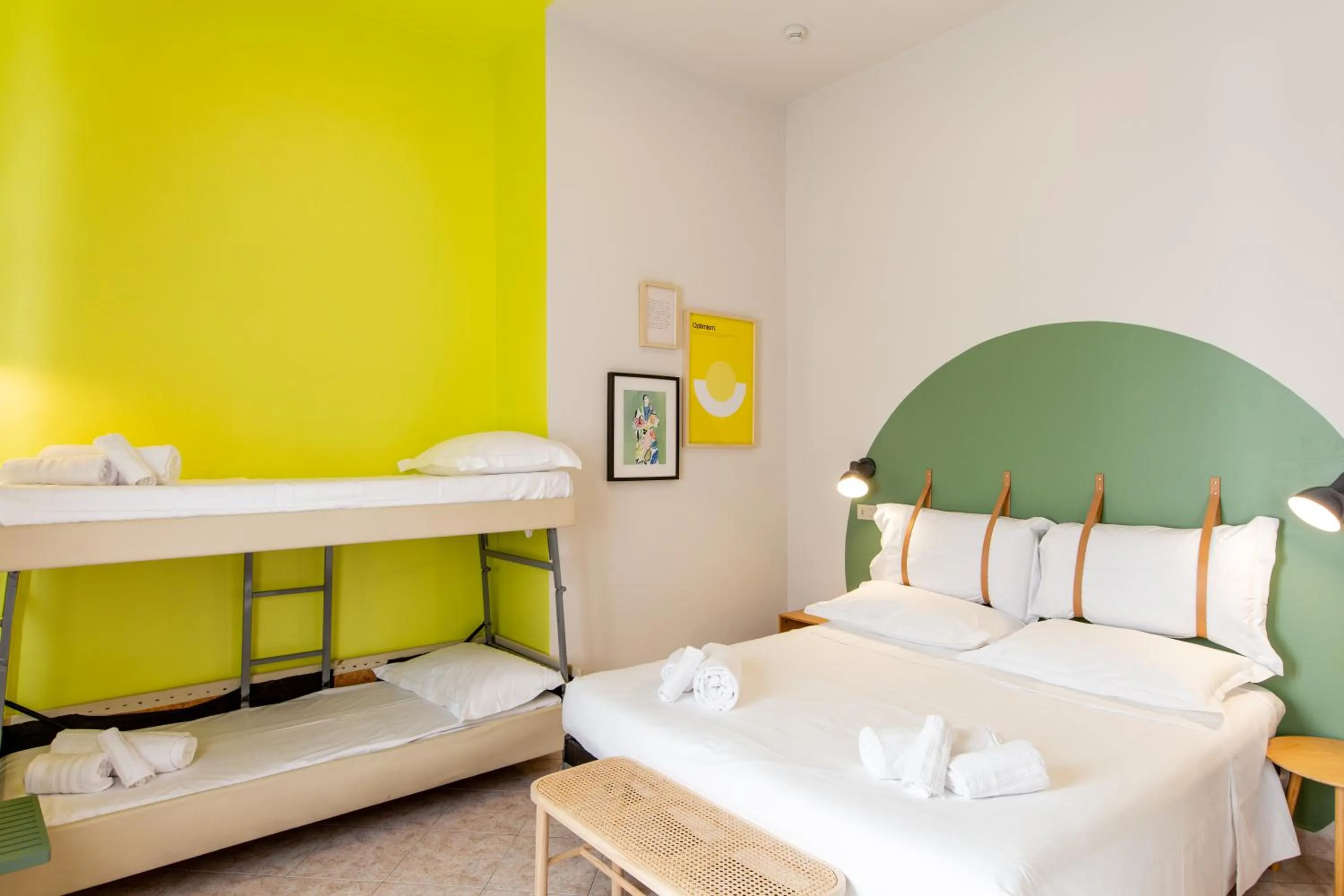 Bed in Hotel Belvedere Rimini