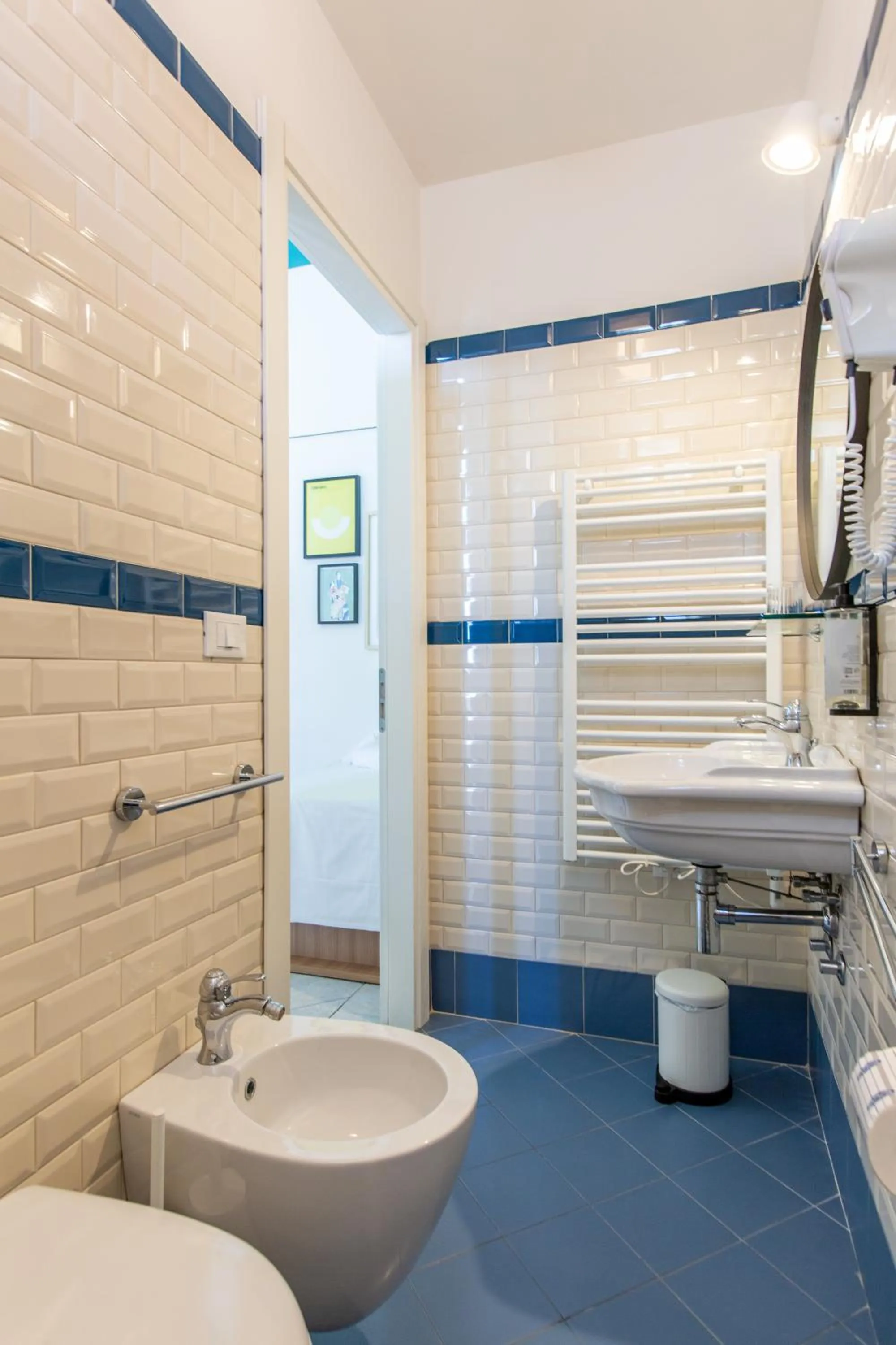 Toilet in Hotel Belvedere Rimini