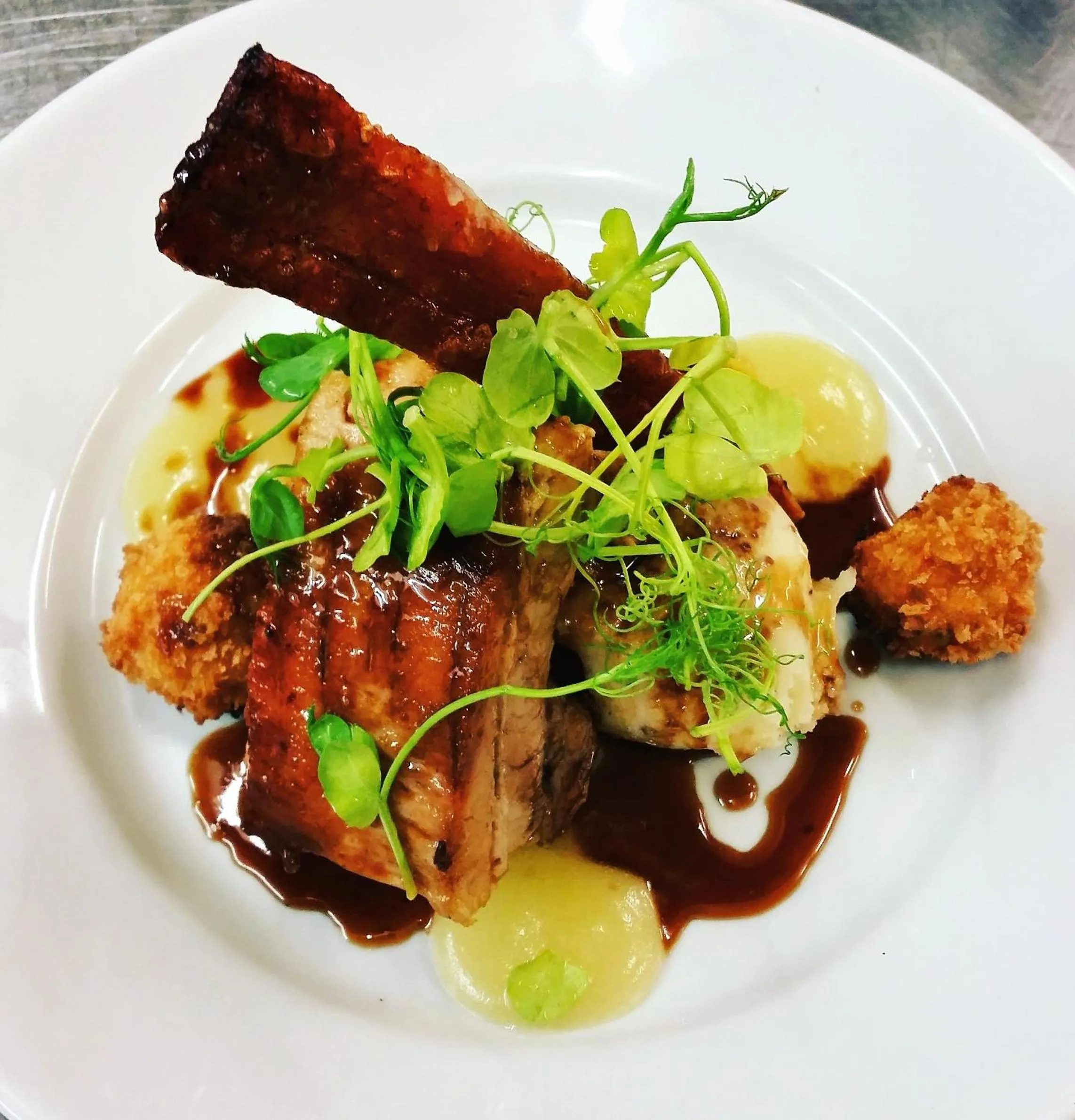 Food close-up in Anchor Inn