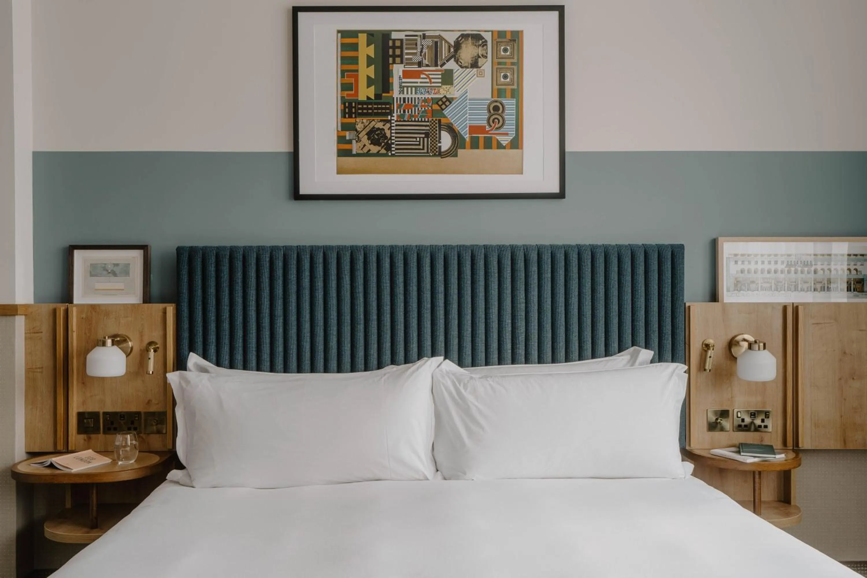 Bed in Club Quarters Hotel St Paul's, London