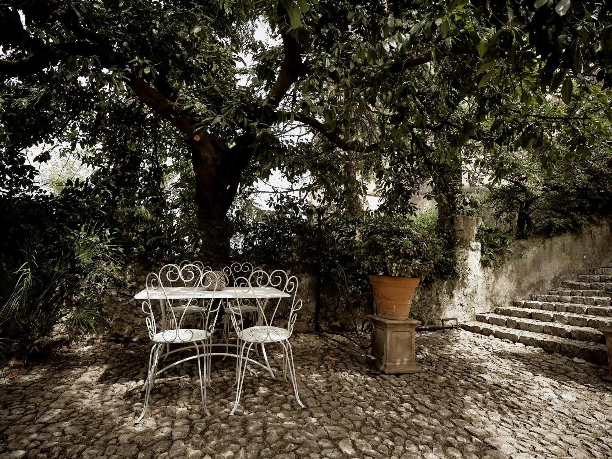 Patio in Agriturismo Castello Santa Margherita