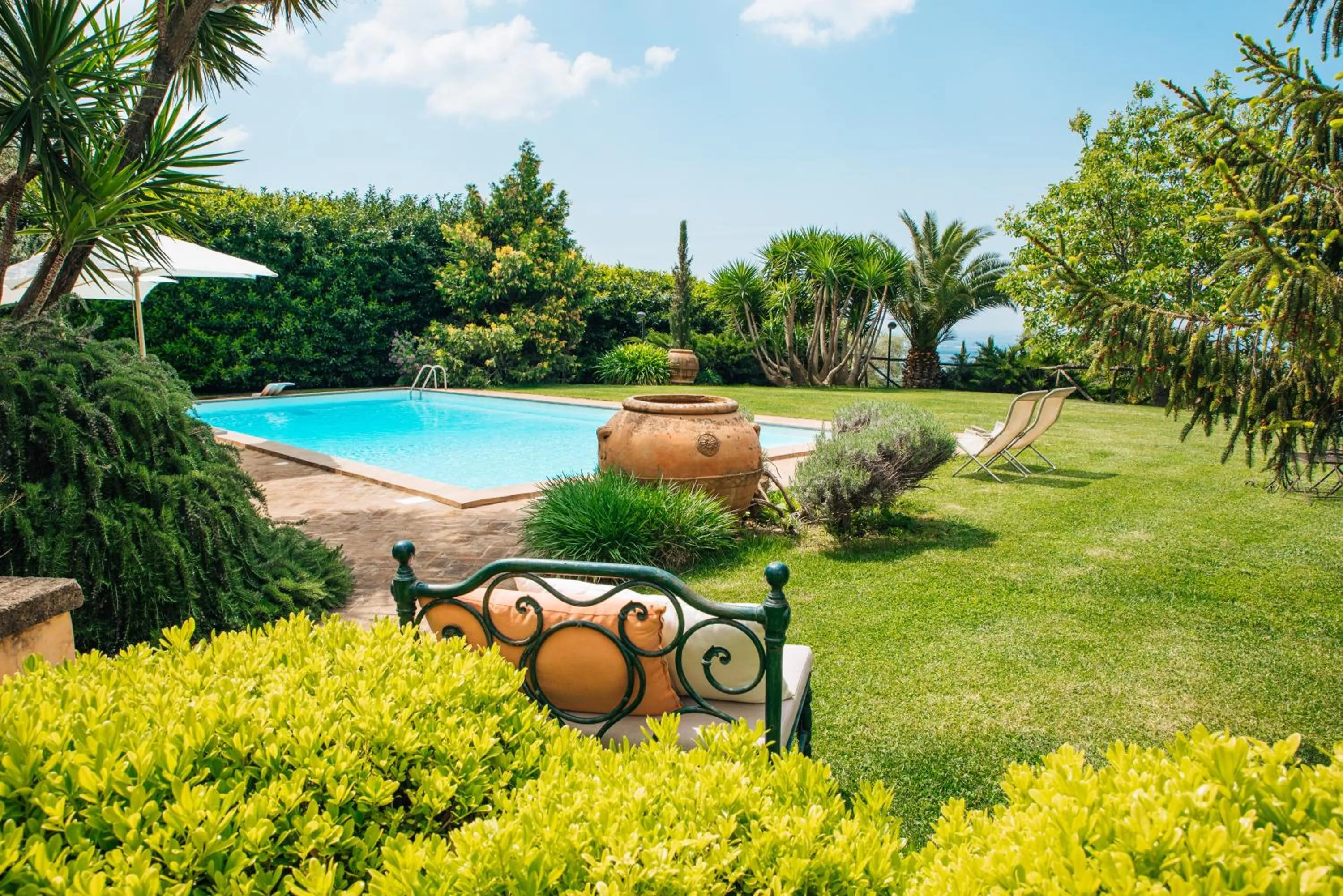 Garden in Agriturismo Castello Santa Margherita