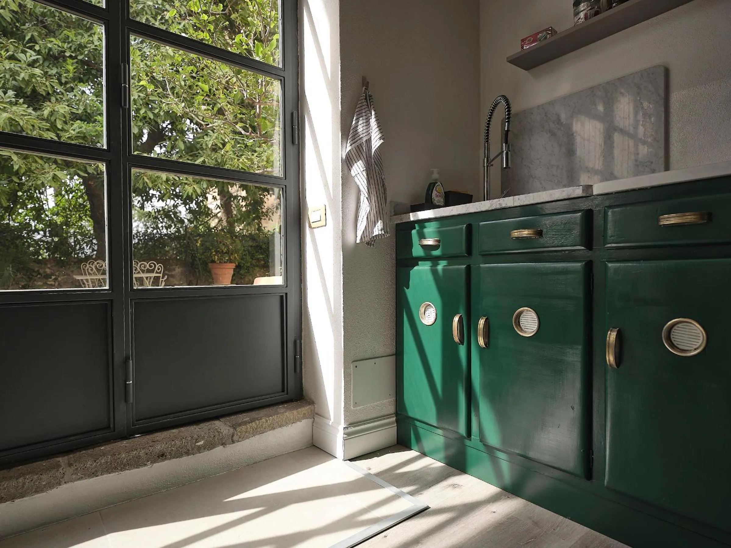 Kitchen or kitchenette in Agriturismo Castello Santa Margherita