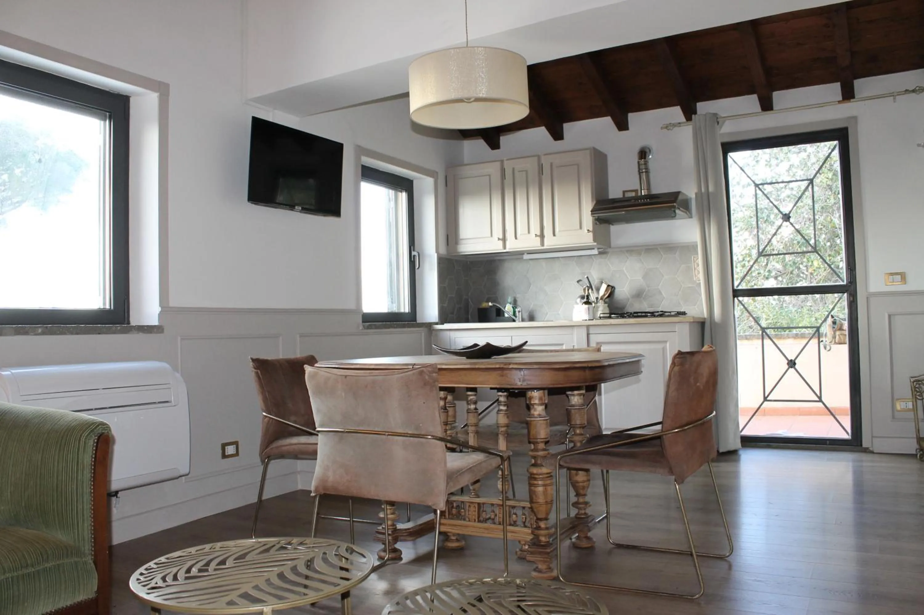 Kitchen or kitchenette in Agriturismo Castello Santa Margherita