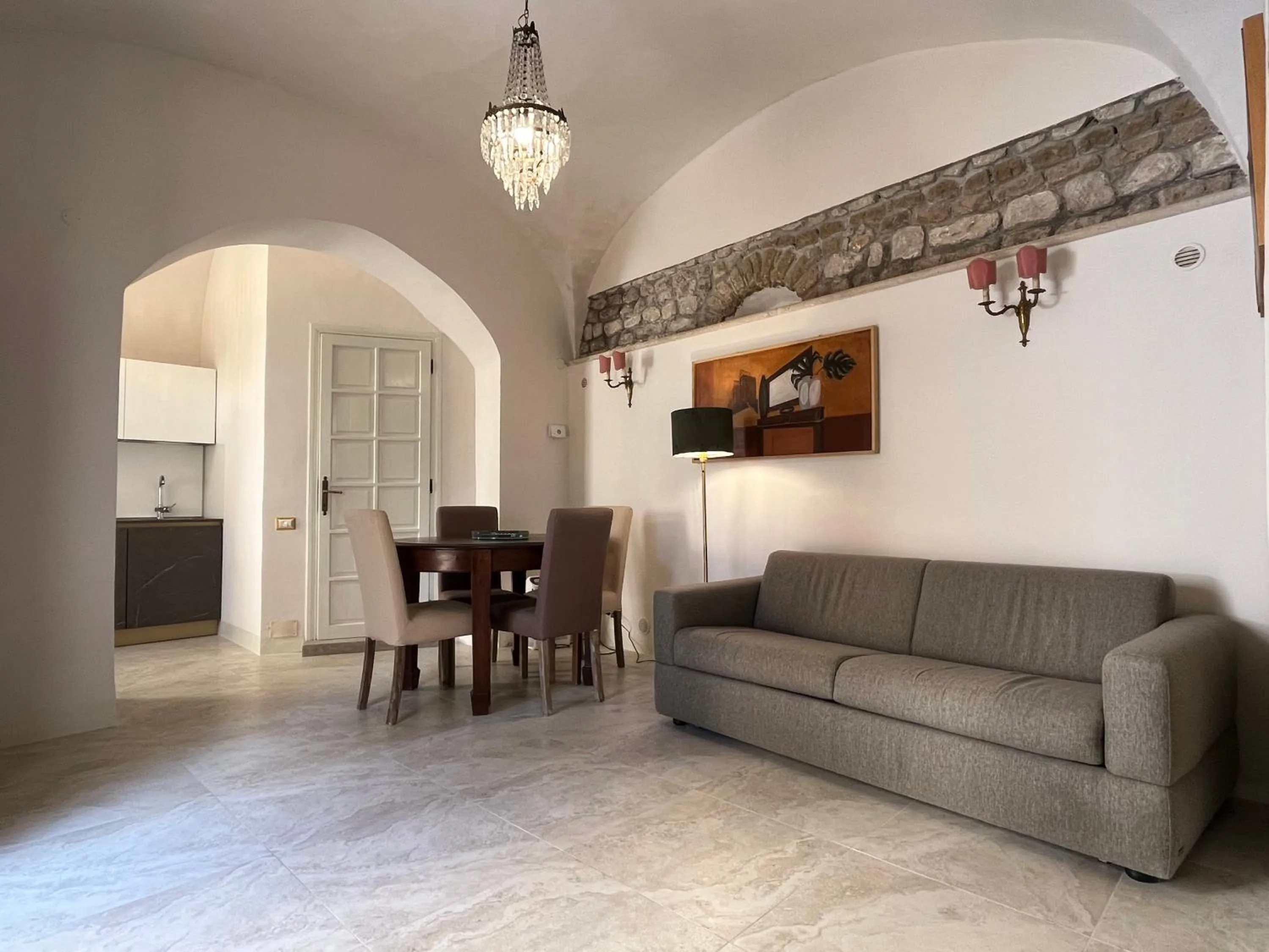 Living room in Agriturismo Castello Santa Margherita