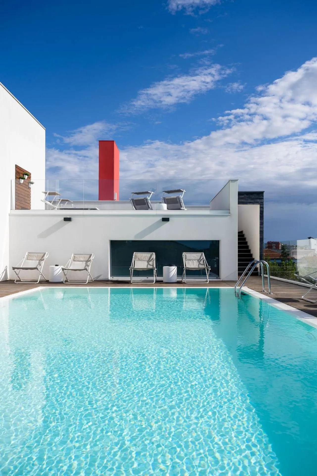 Pool view in Dan Hotel