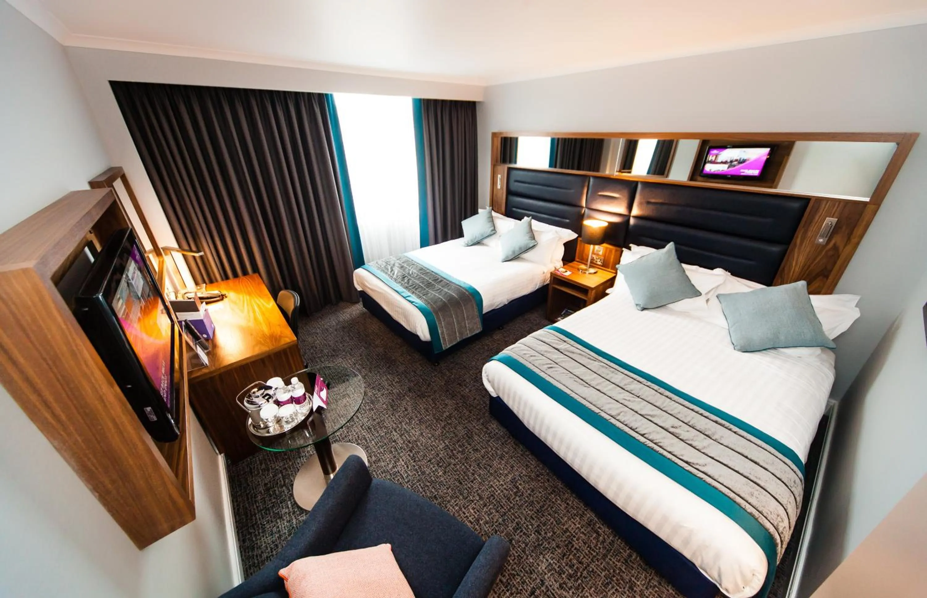 Photo of the whole room, Bed in Crowne Plaza Leeds by IHG