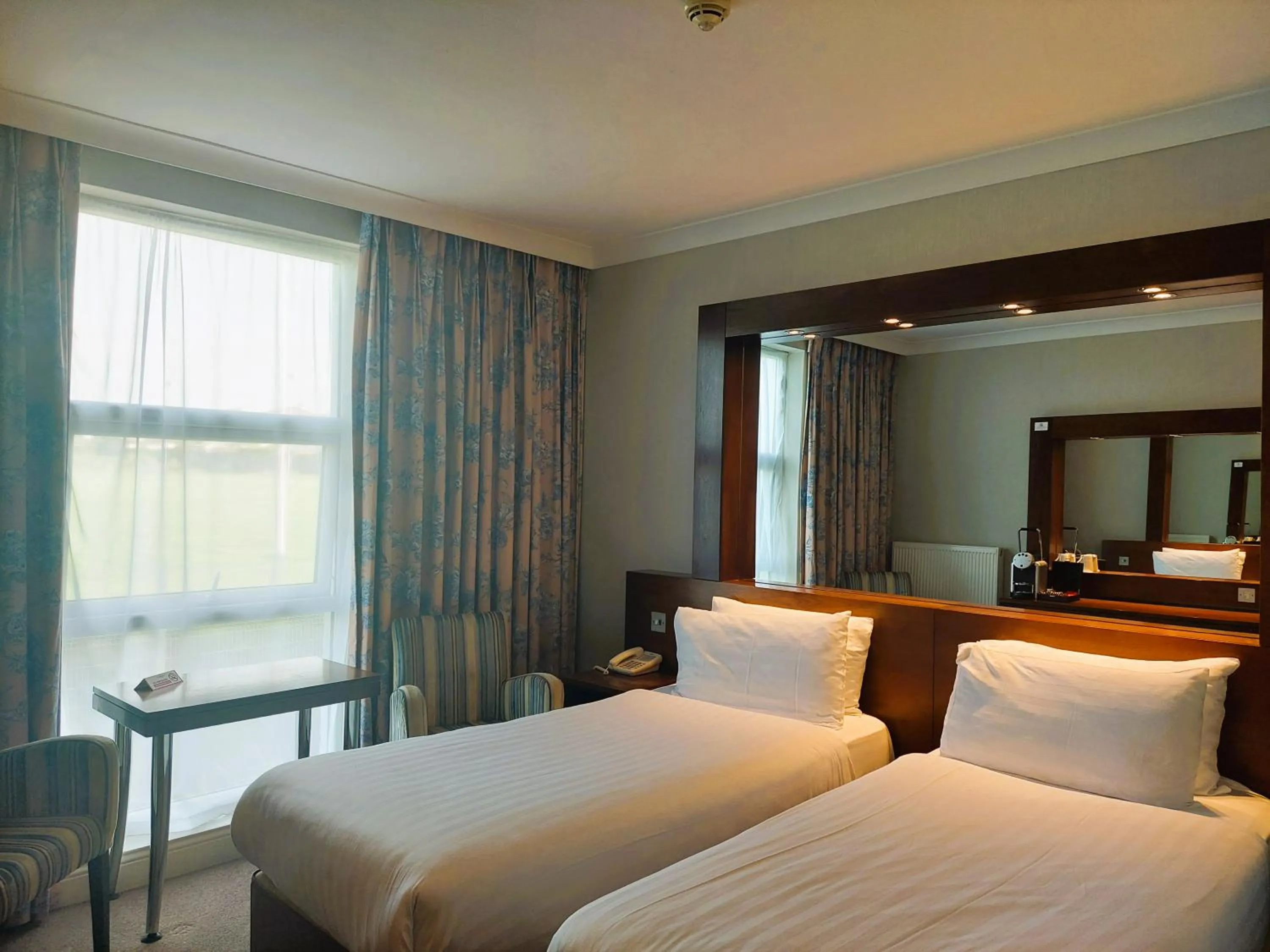 Bed in Flannery's Hotel