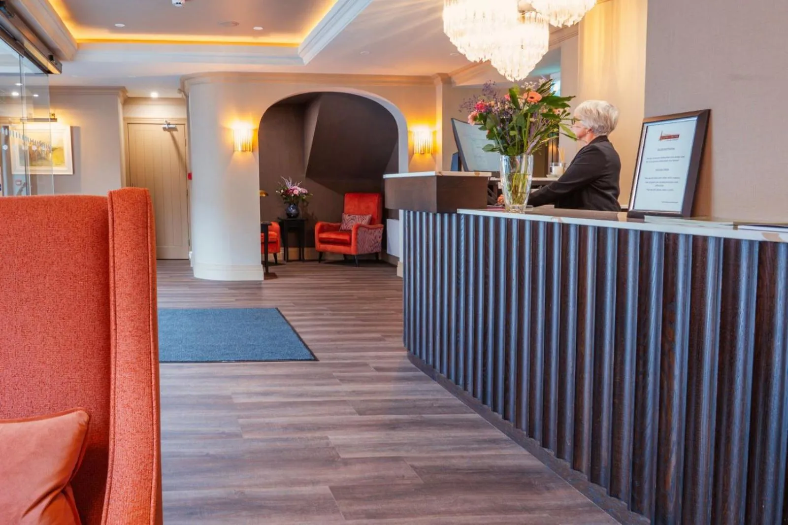 Lobby or reception in Clew Bay Hotel