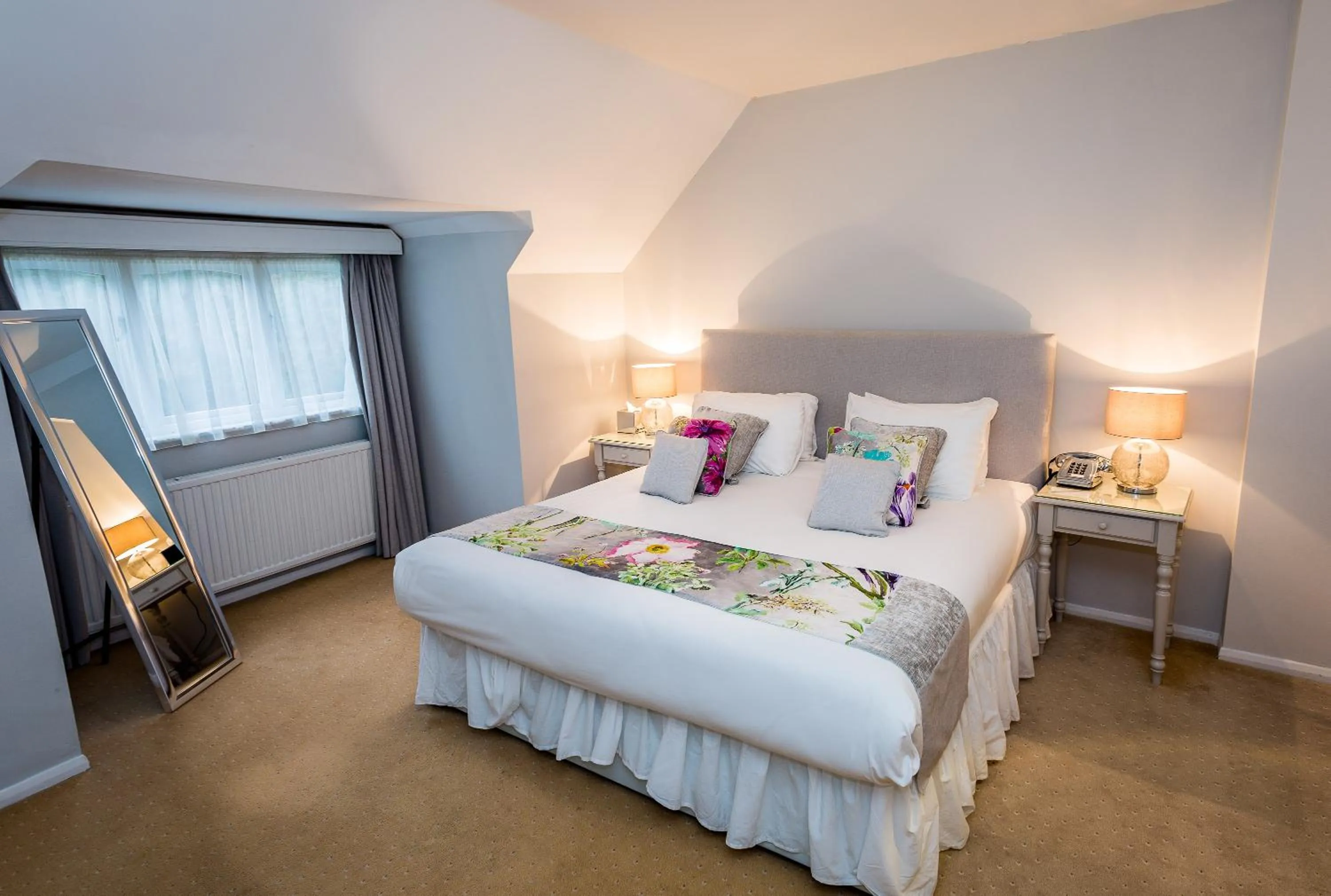 Bedroom, Bed in The Casa Hotel and Marco Pierre White Restaurant - Camberley West